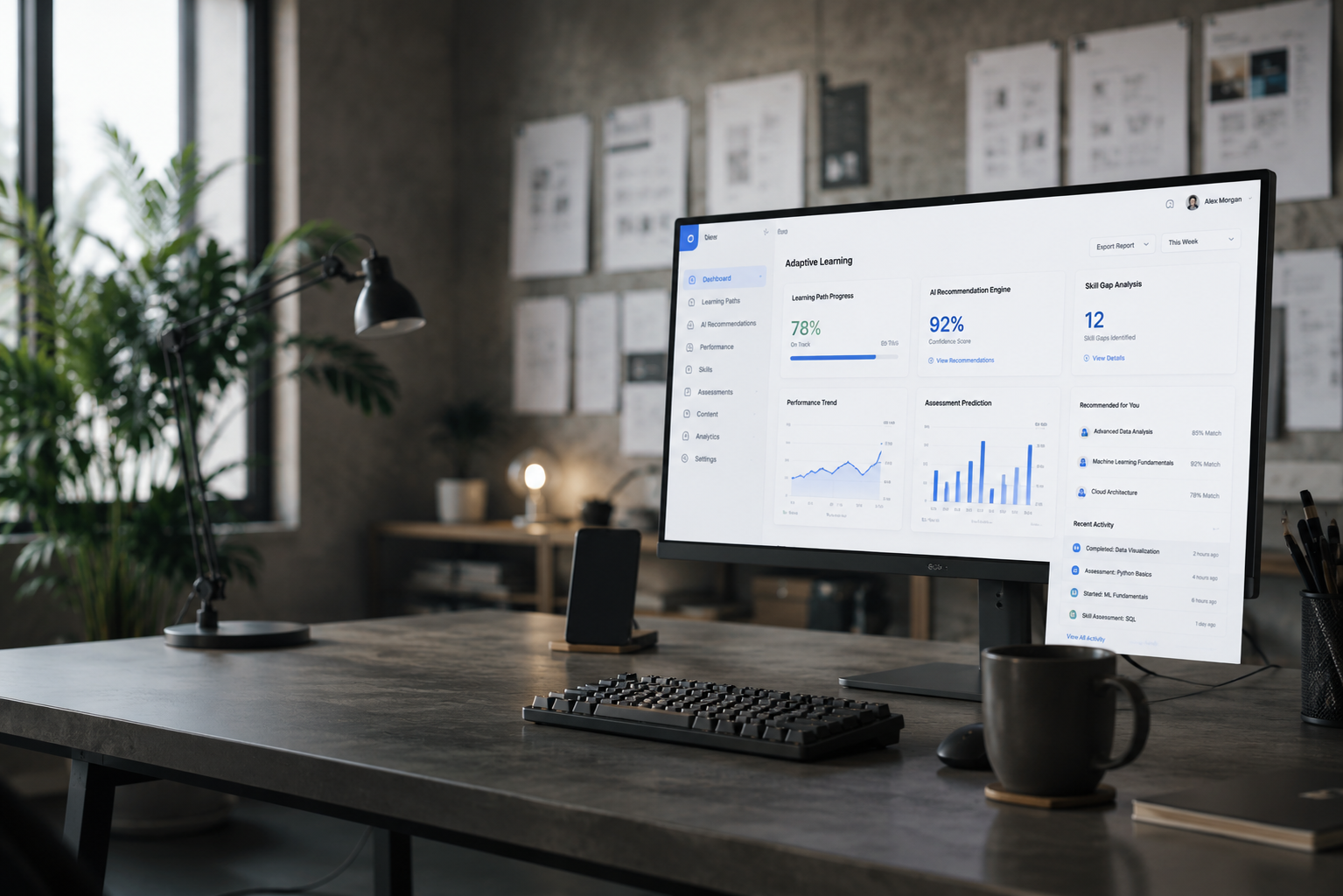 AI-Powered Adaptive Learning LMS
