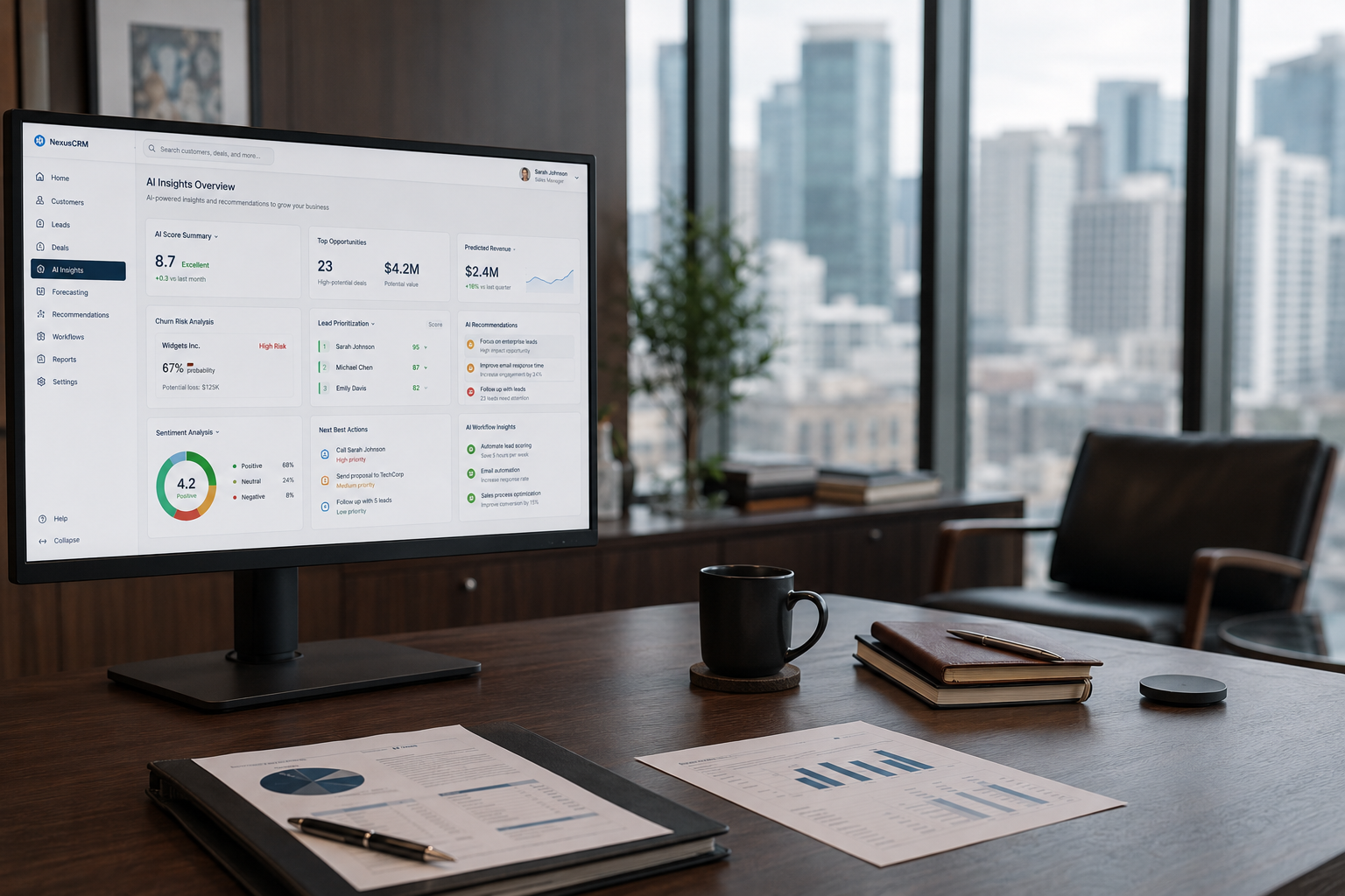 AI-Powered Enterprise CRM Development