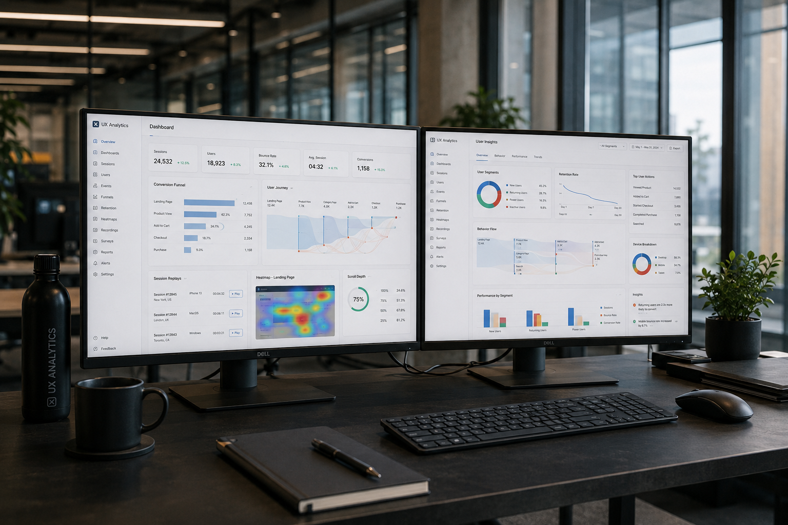 Behavioural Analytics & UX Data Analysis