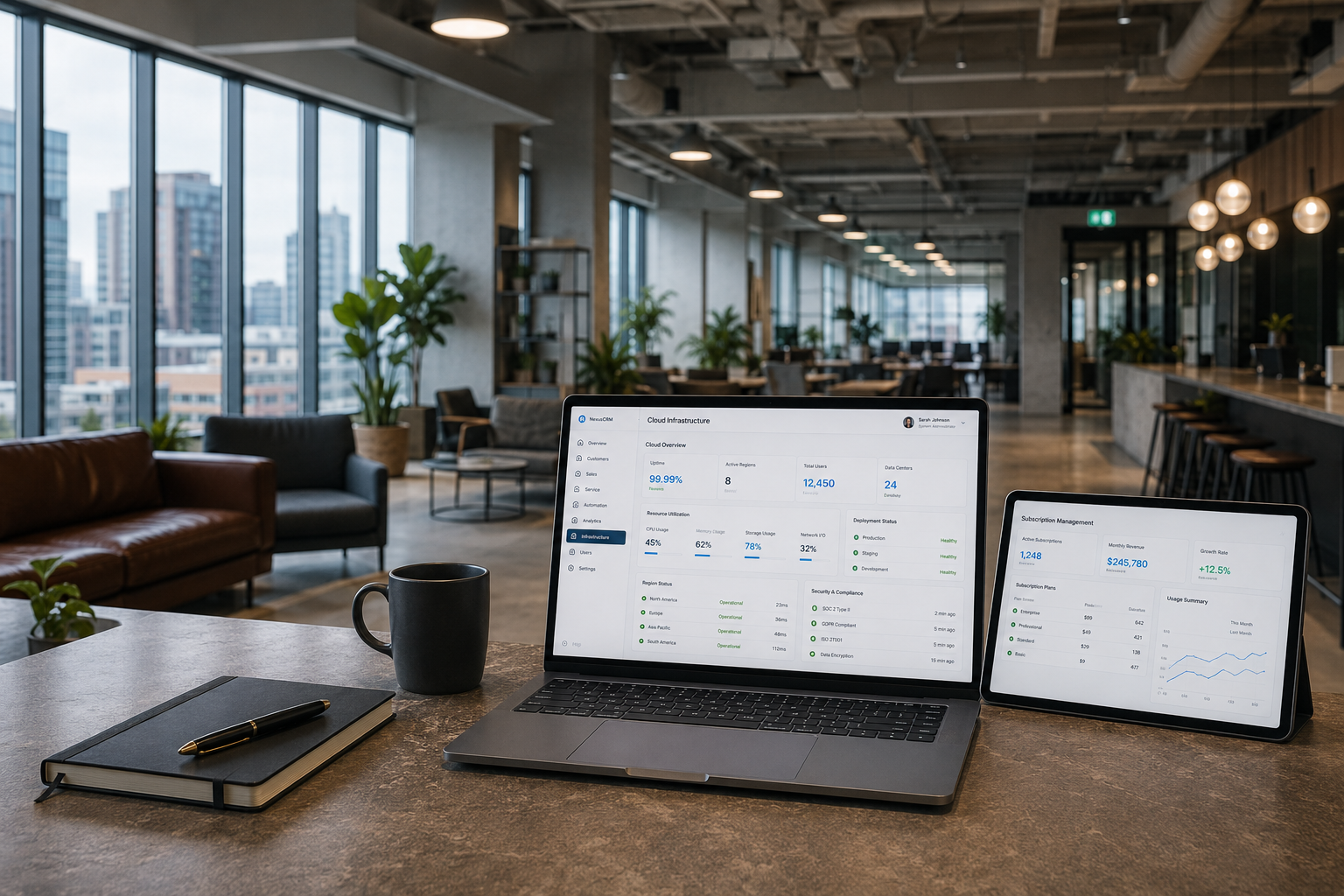Cloud-Based Enterprise CRM Development