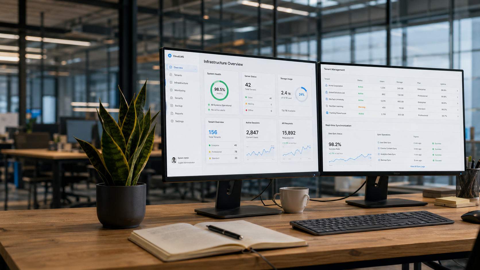 Cloud-Based LMS Platform Development