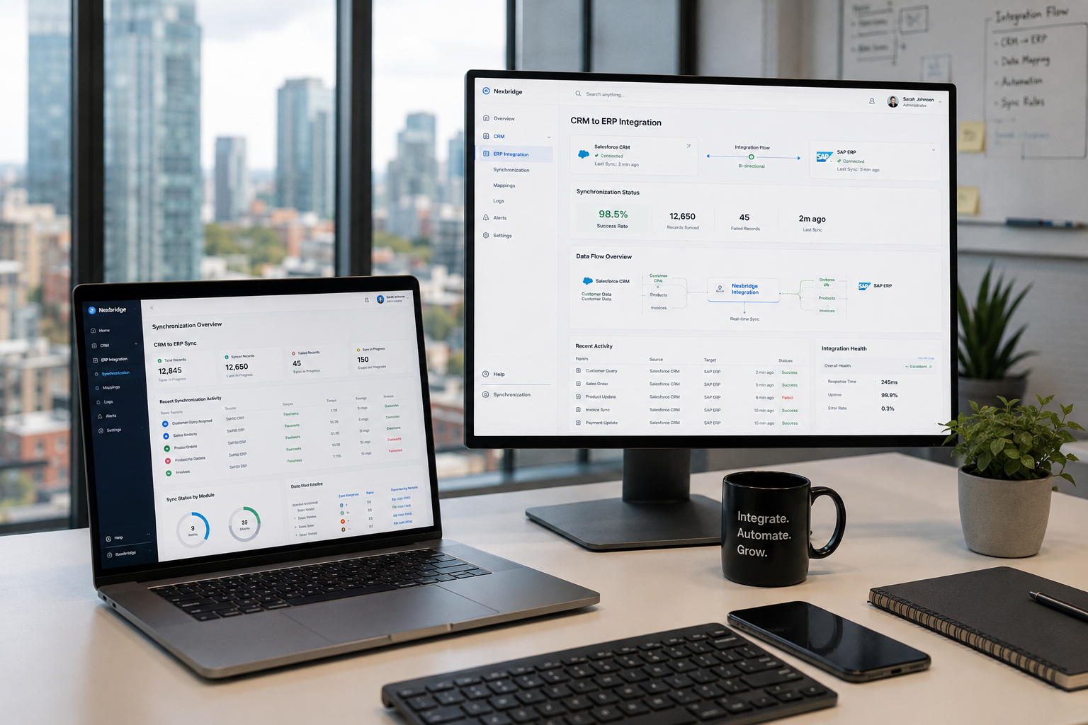 CRM and ERP Integration Services