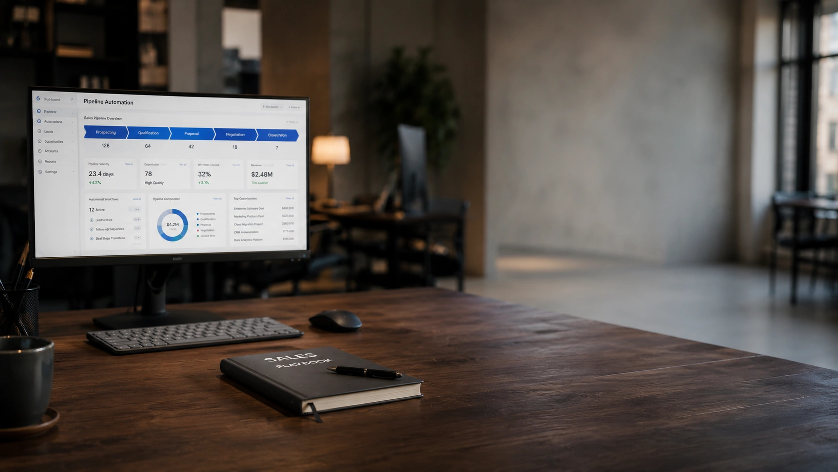 CRM Sales Pipeline Automation
