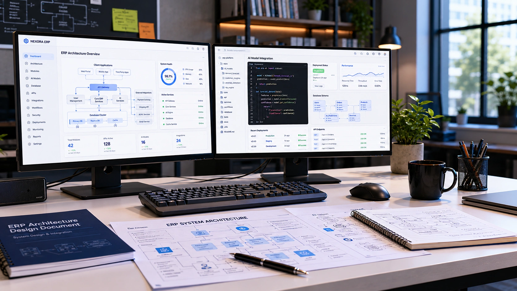 Custom AI ERP Development from Scratch