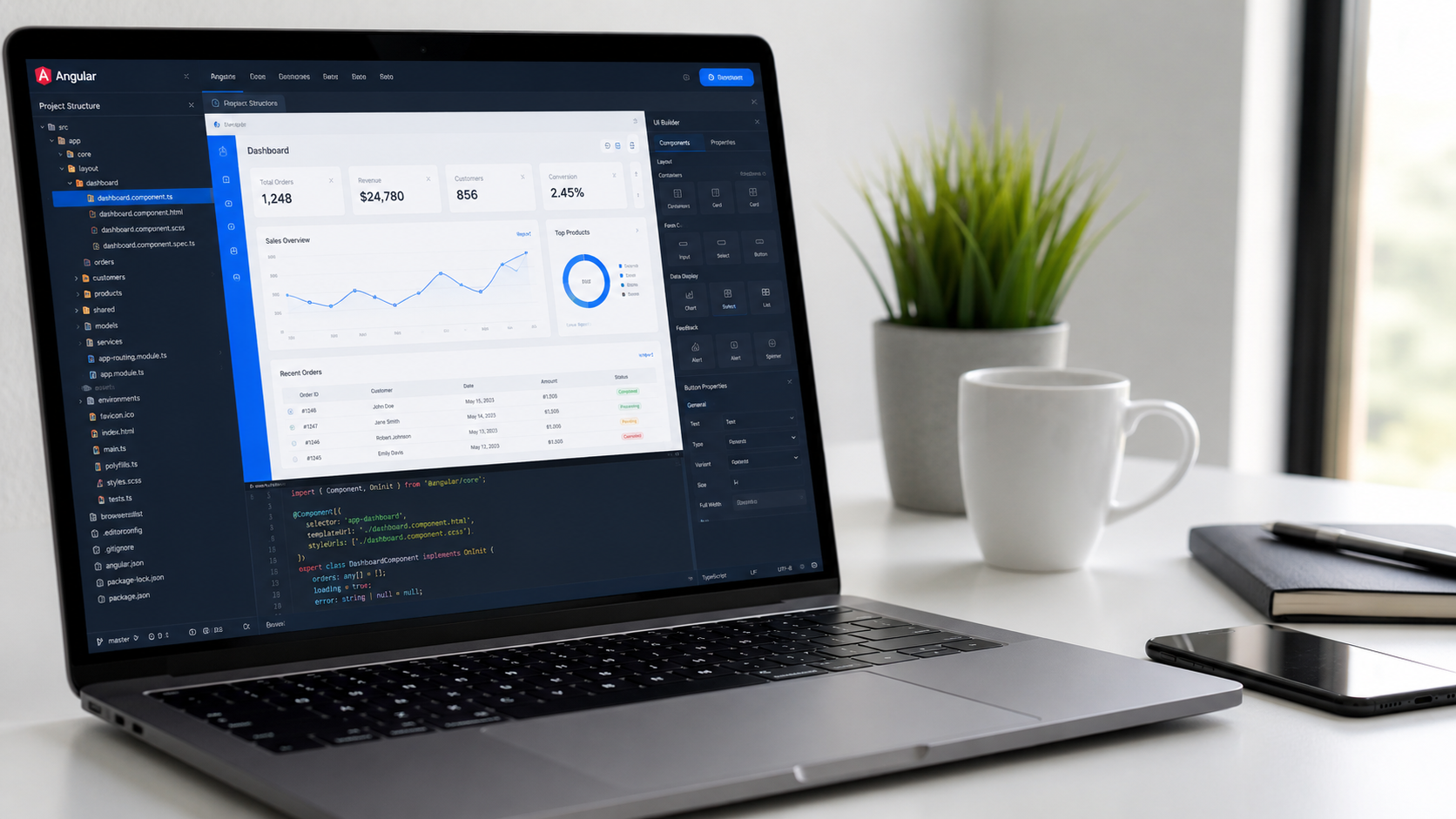 Custom Angular Application Development