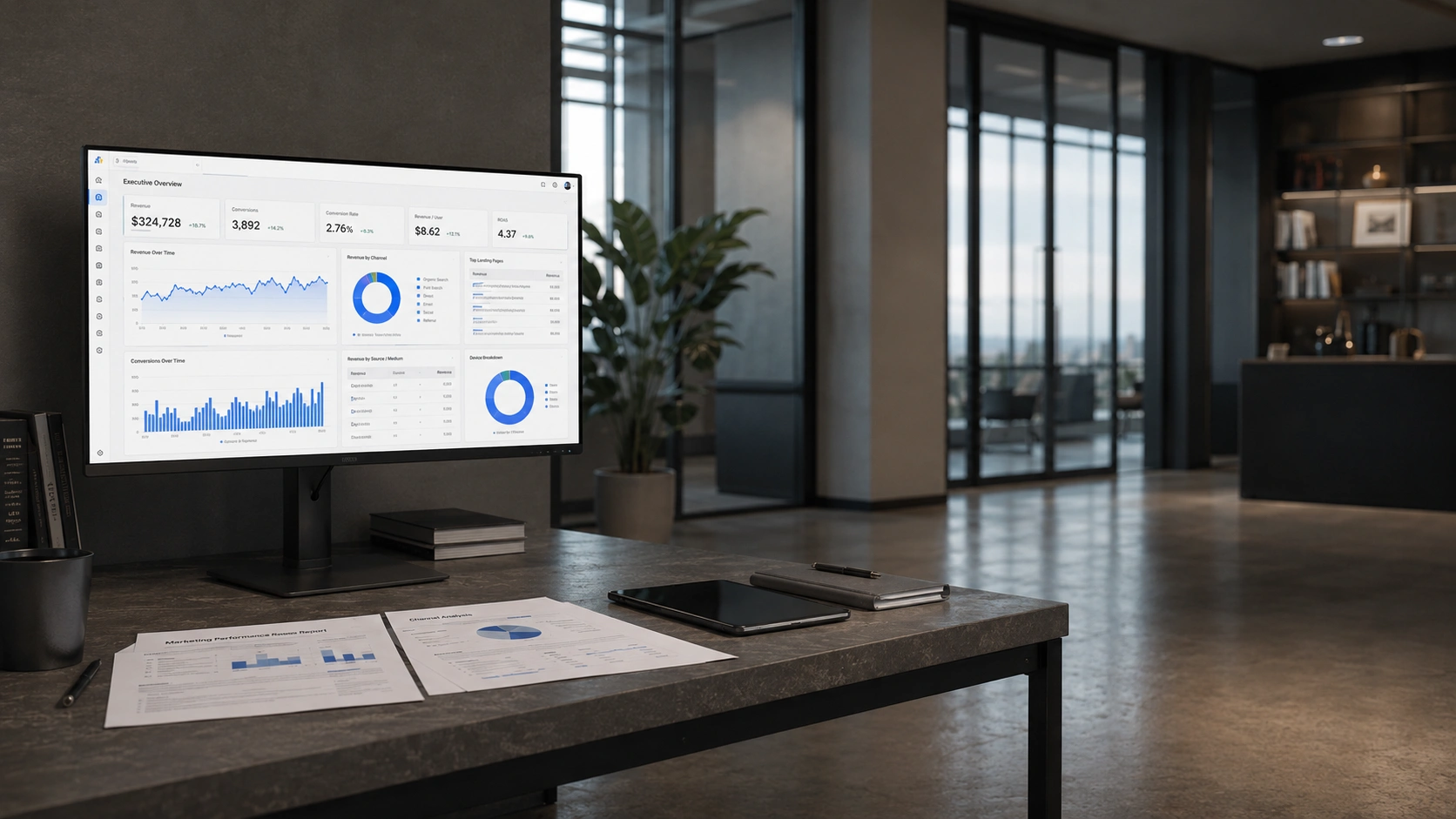 Custom Dashboard & Reporting Development