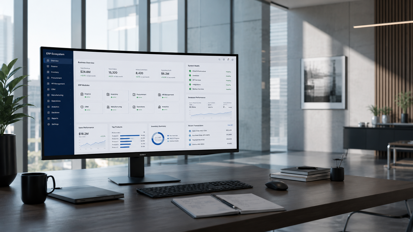 Custom ERP Development Services 
