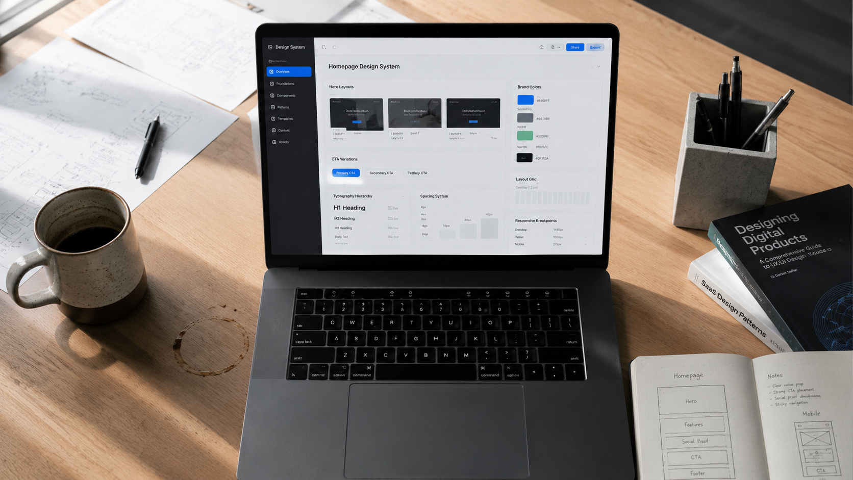 Custom Homepage Design
