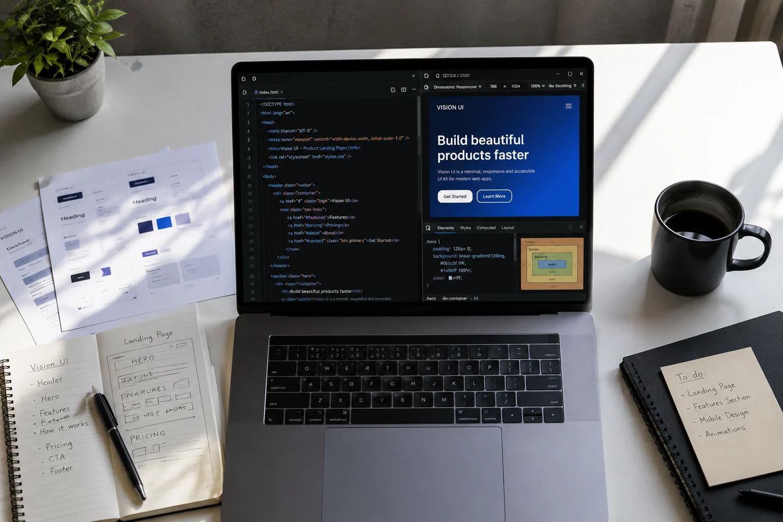 Custom HTML5 CSS3 Website Development
