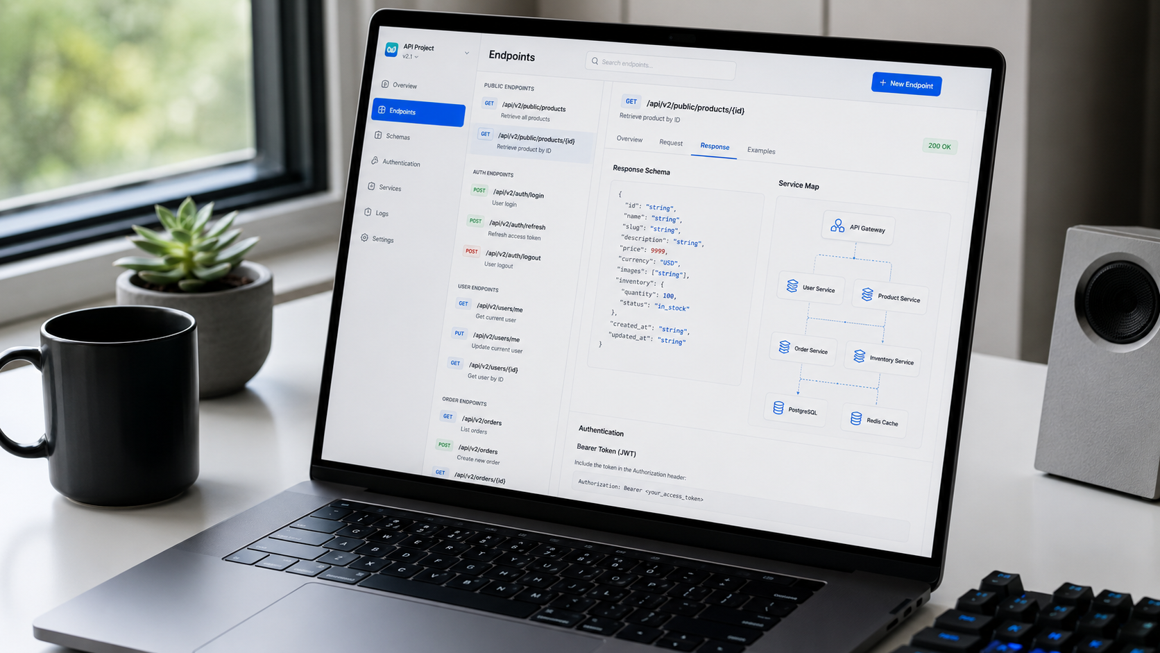 Custom RESTful API Design & Development