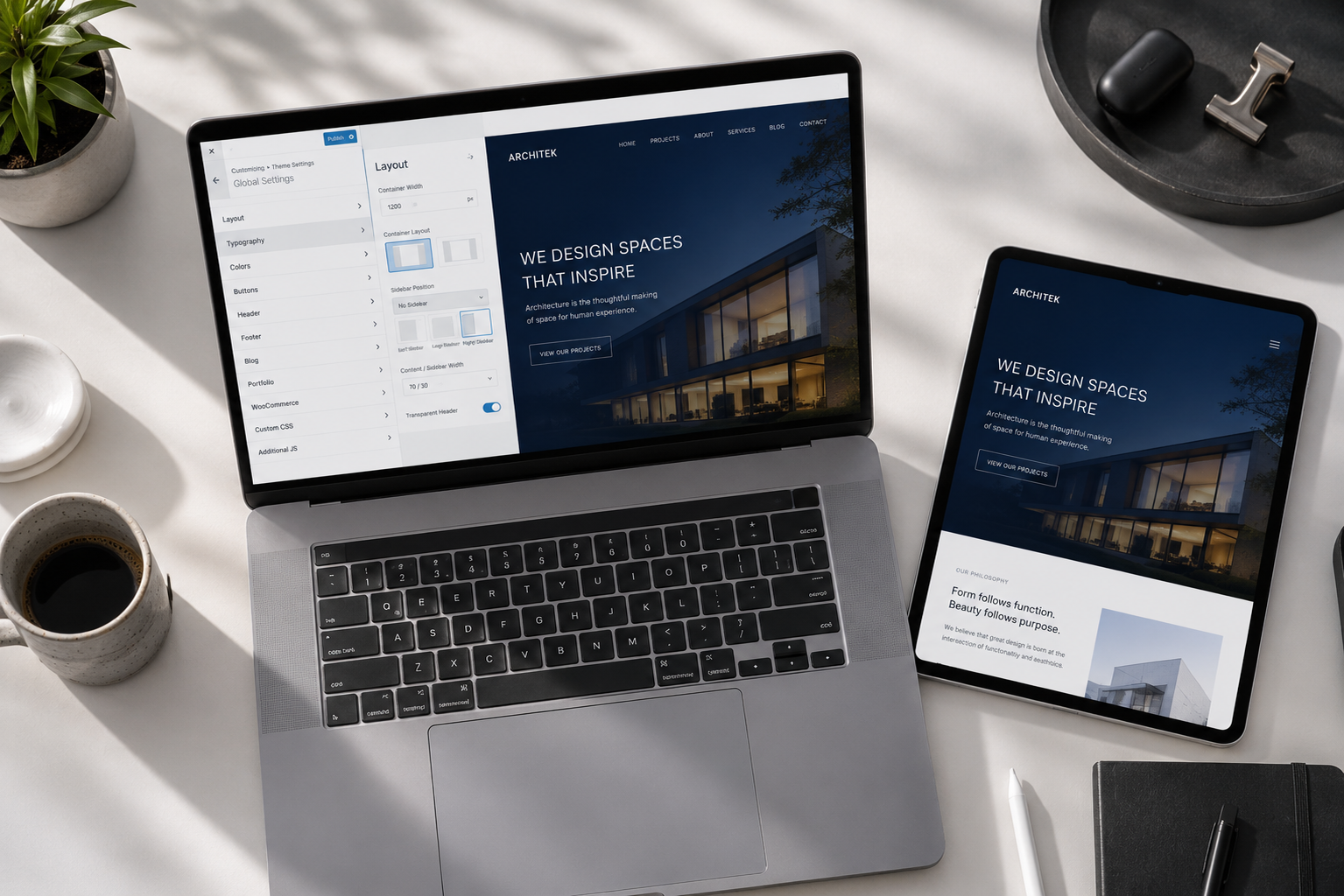 Custom WordPress Theme Development
