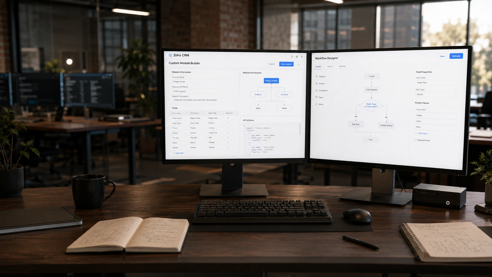 Custom Zoho CRM Development & Module Customisation