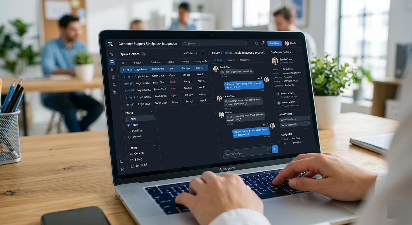 Customer Support & Helpdesk Integration Services