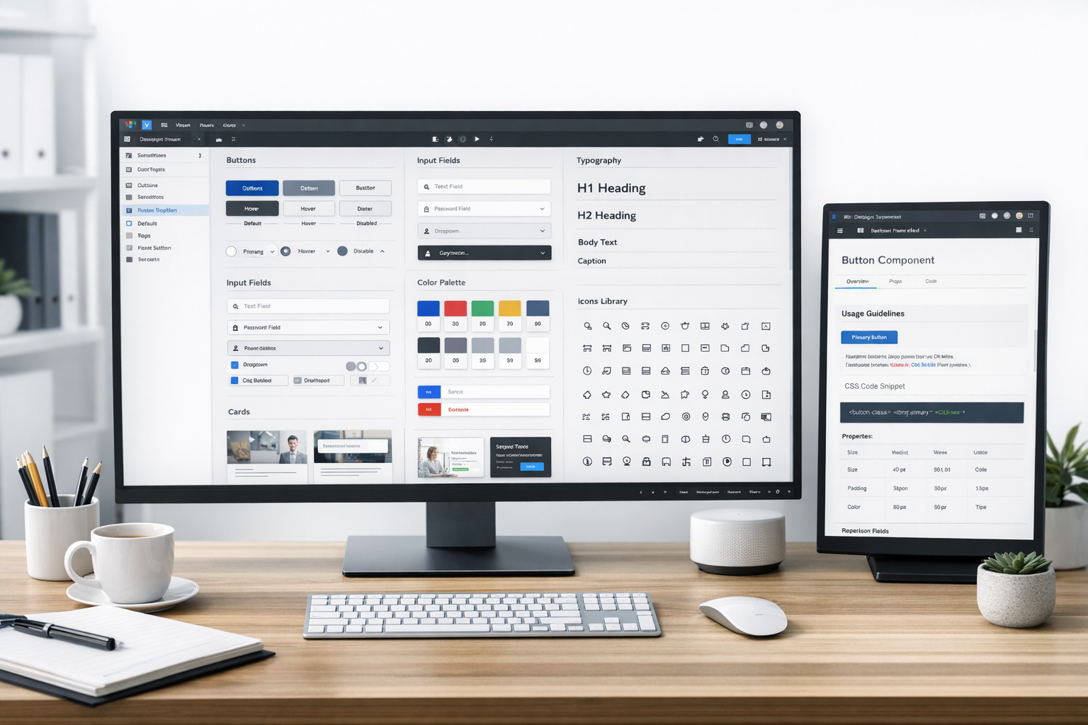 Design Systems And Component Libraries