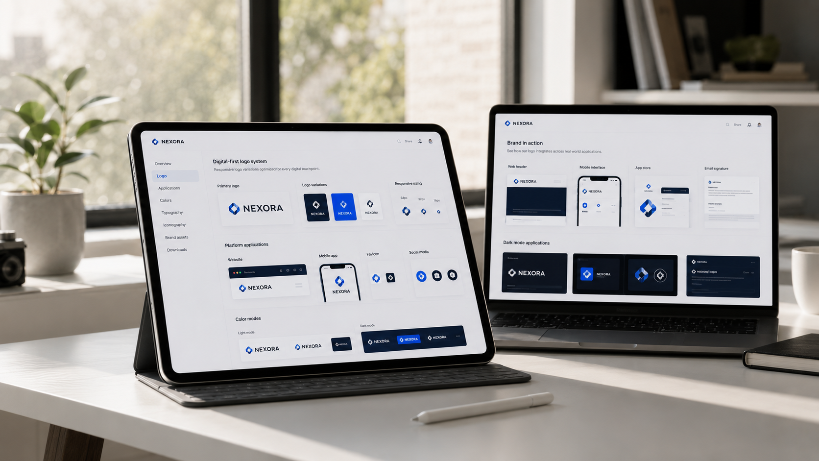 Digital-First Logo Design for Web & Apps