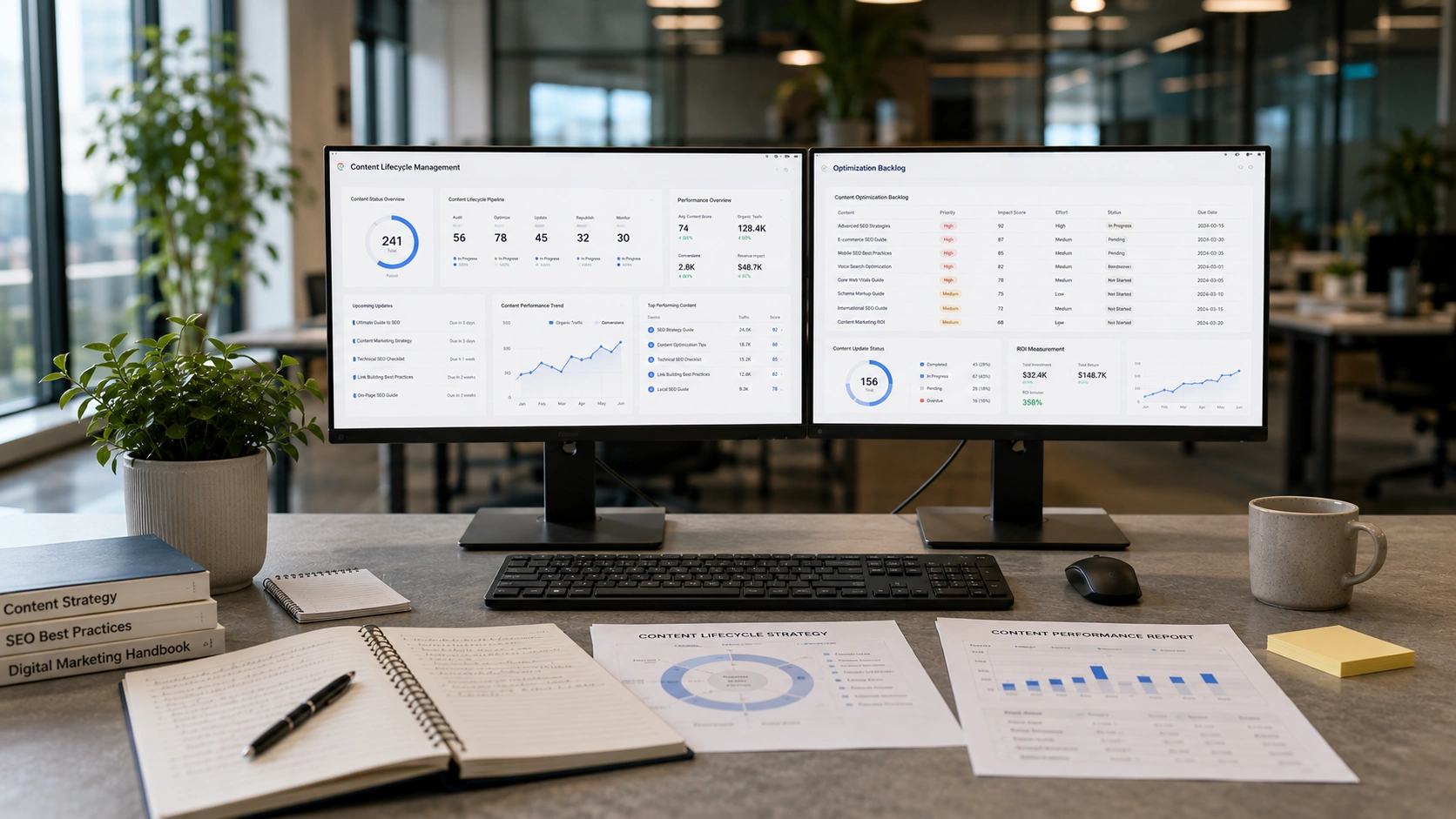 Enterprise Content Refresh & Ongoing Optimization Programs