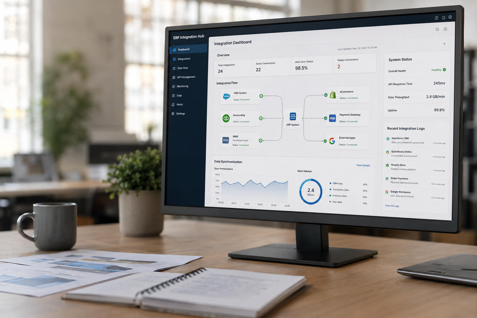 ERP Integration & Third-Party System Connectivity