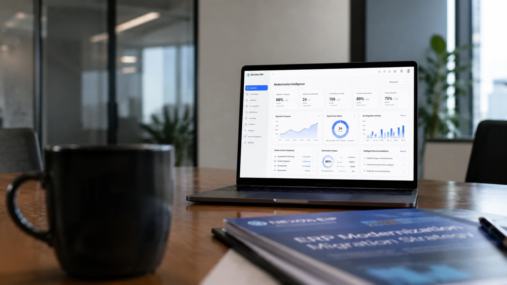 ERP Modernisation with AI Integration