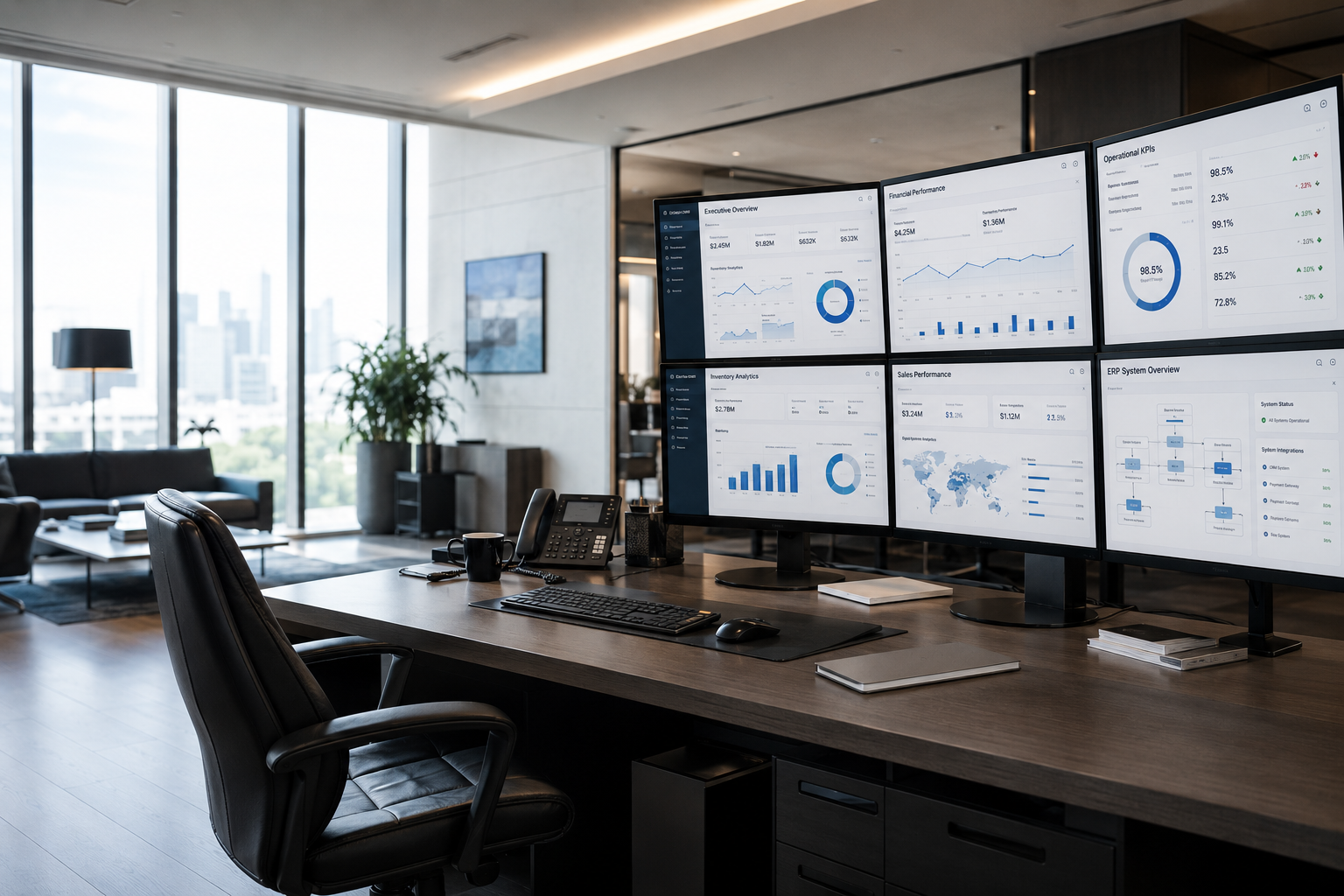 ERP Reporting, Dashboards & Business Intelligence