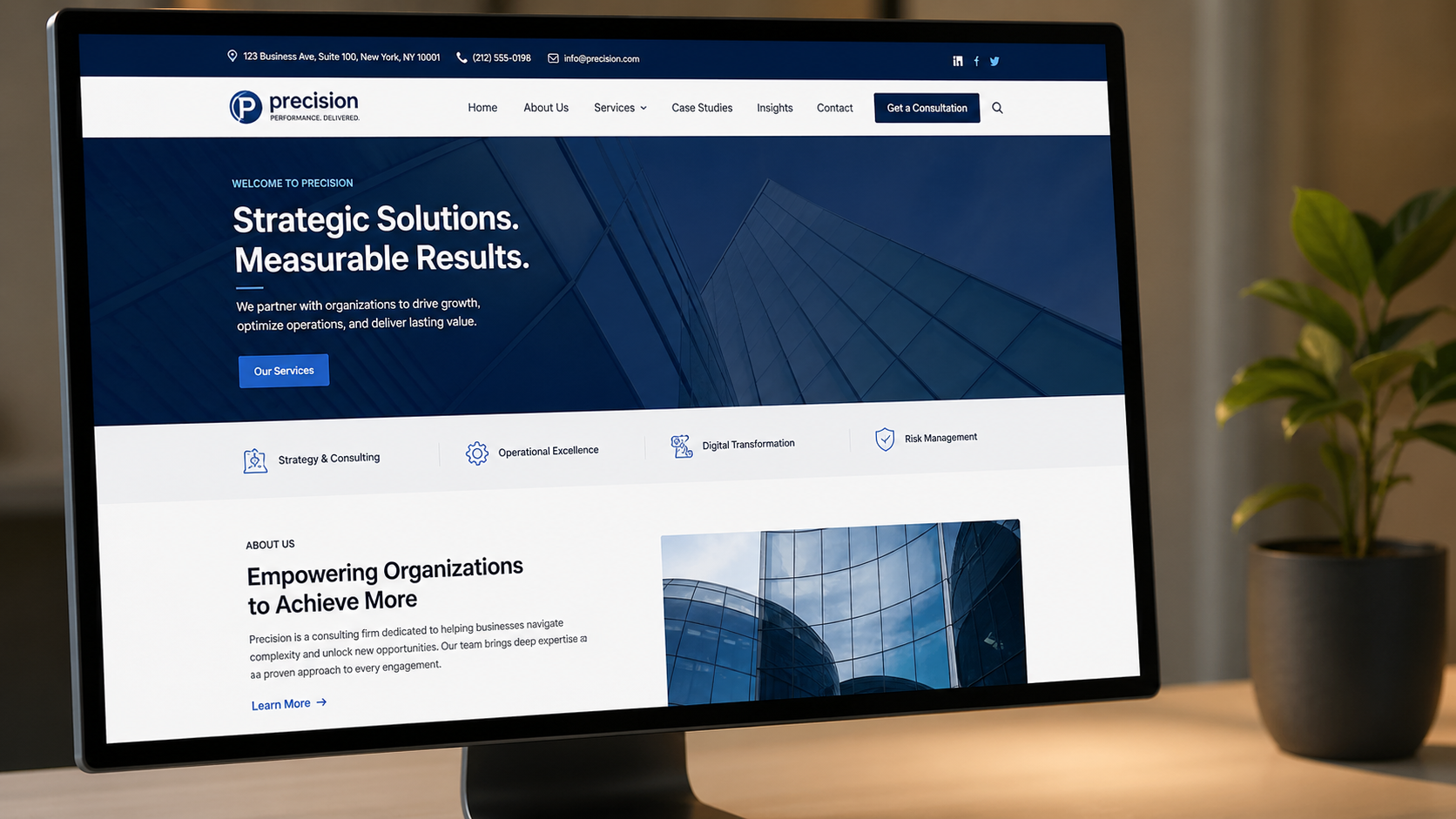 Custom WordPress Theme Design