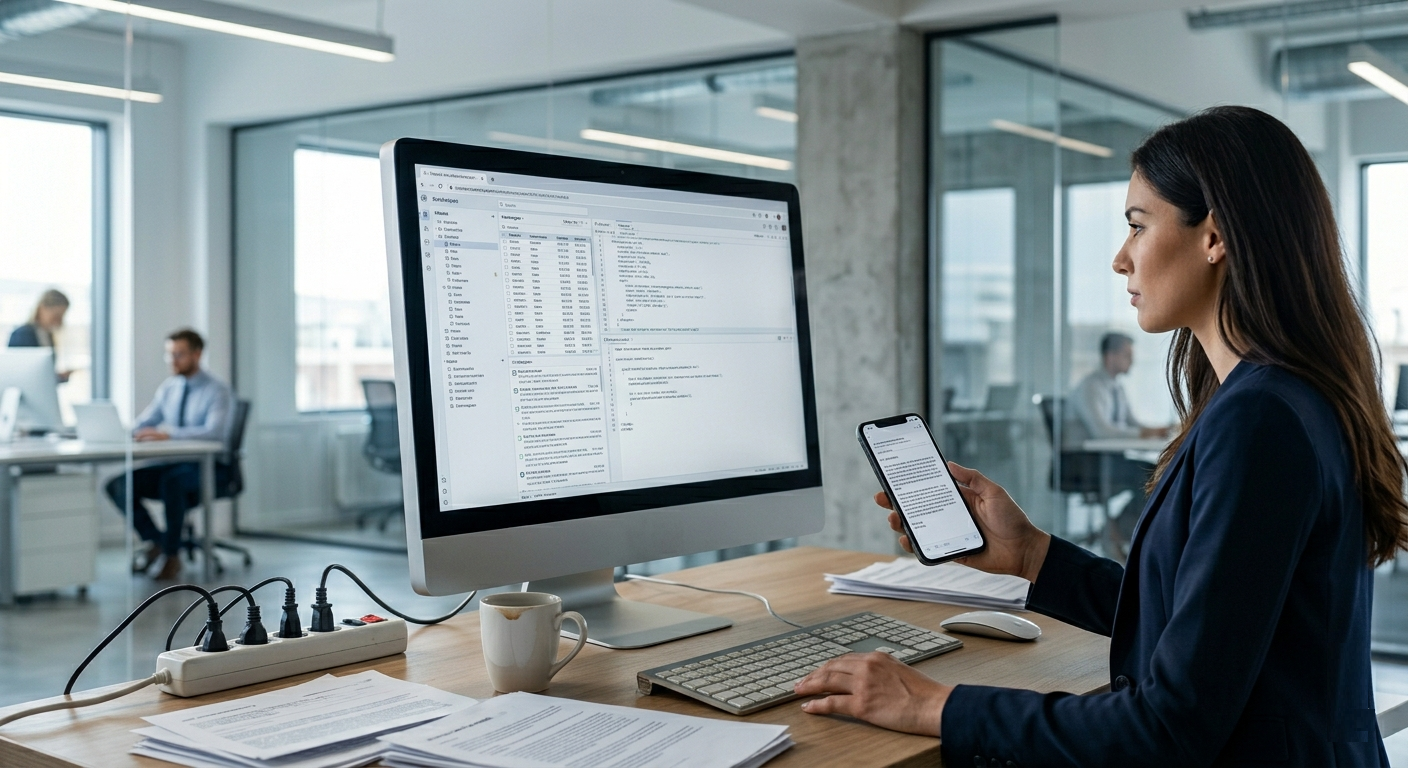 Team discussing digital growth