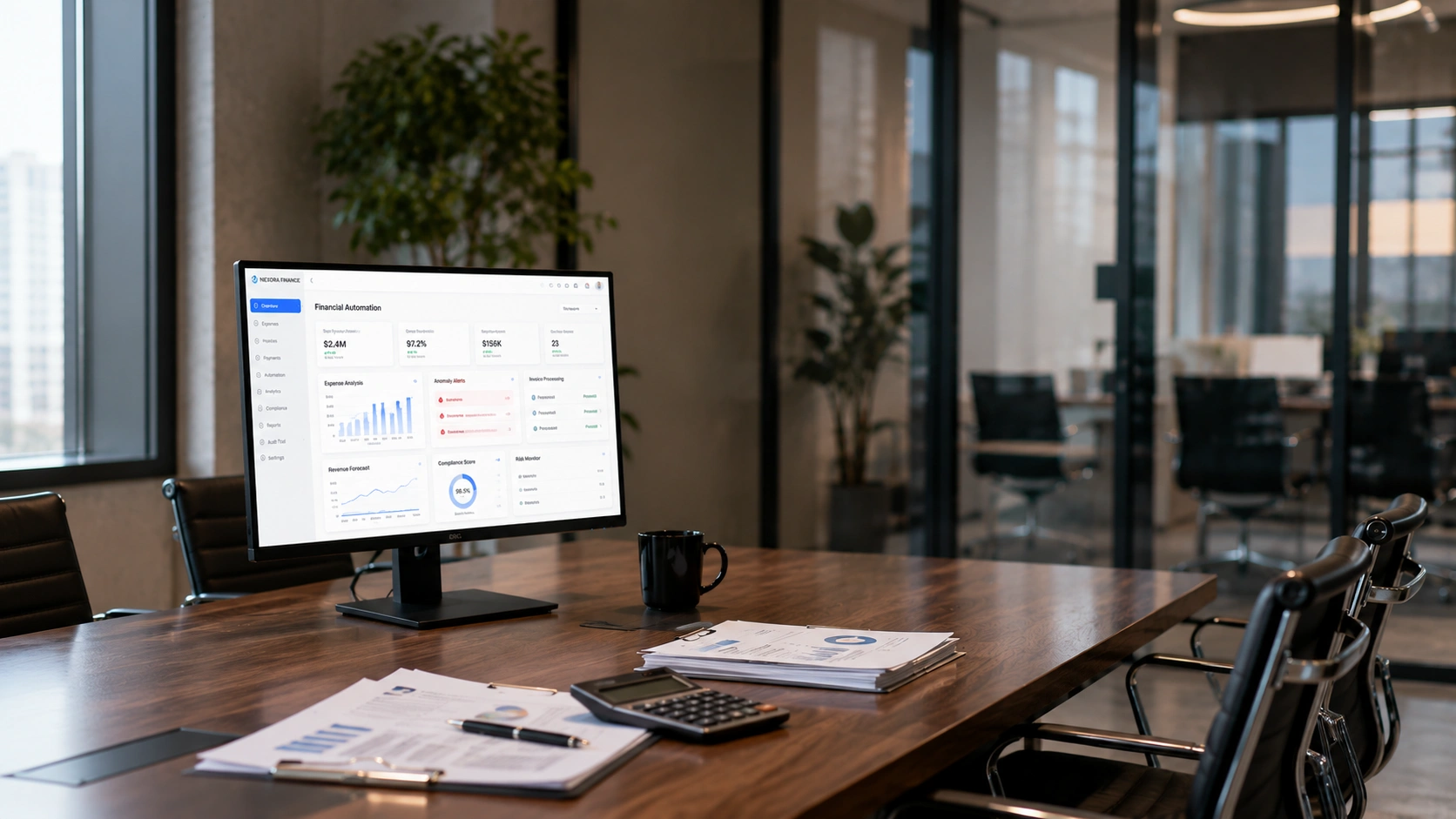 Intelligent Financial Automation & Anomaly Detection