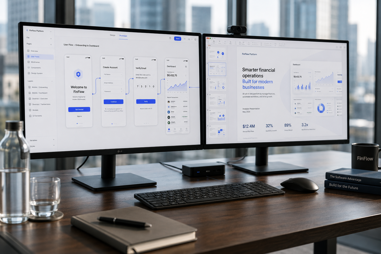 Investor-Ready Interactive Product Prototype