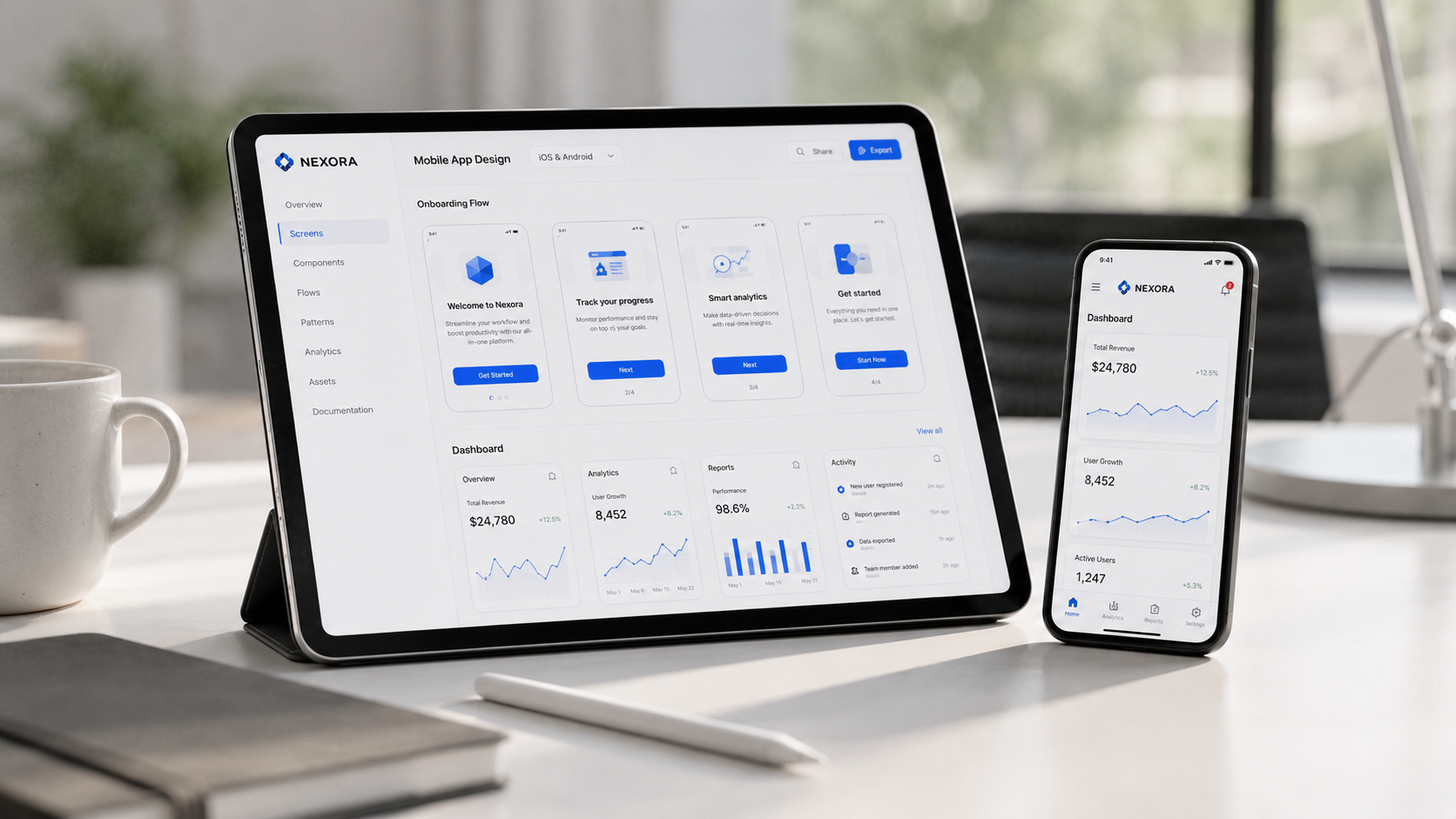 iOS & Android App UI/UX Design