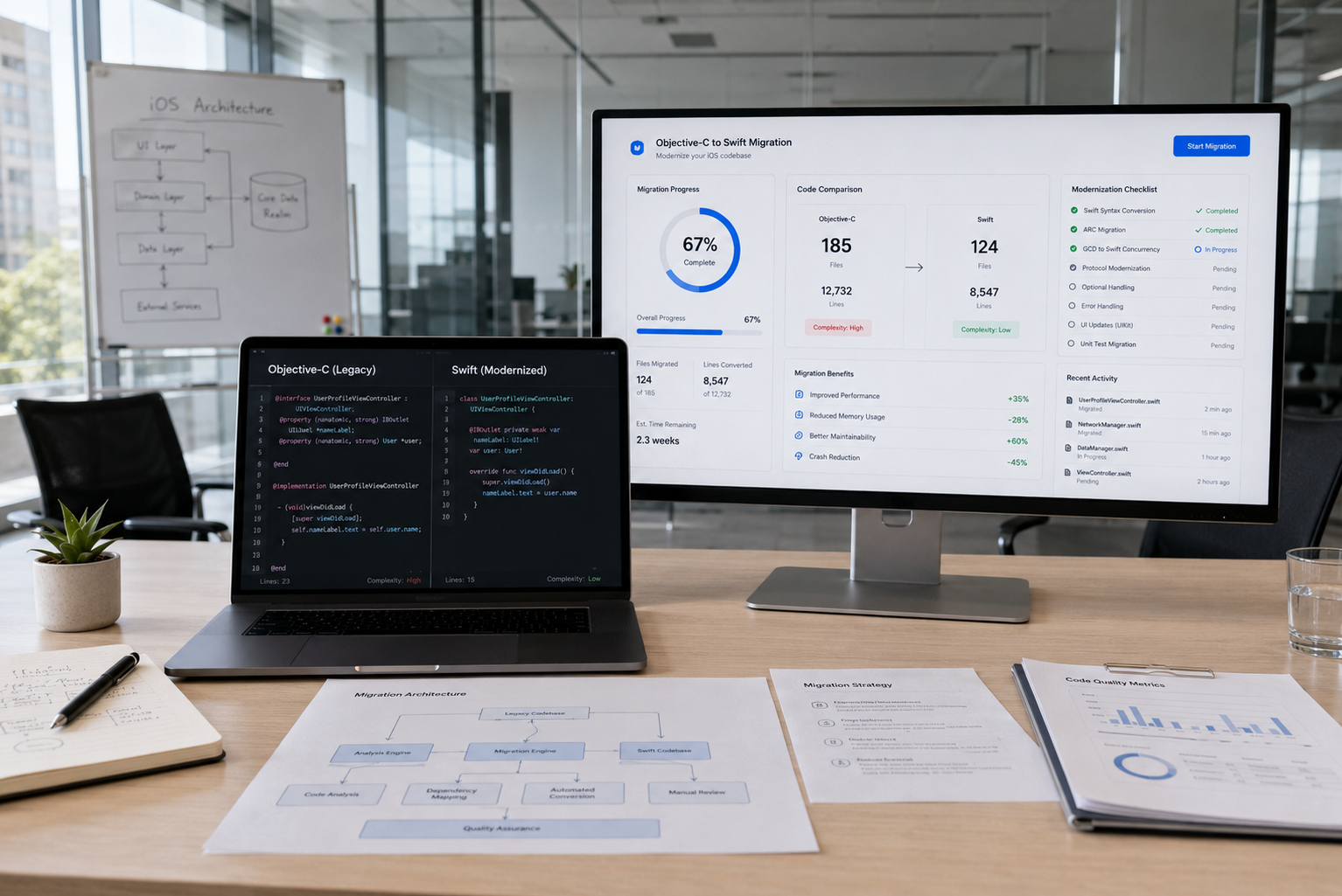 iOS App Modernisation & Swift Migration