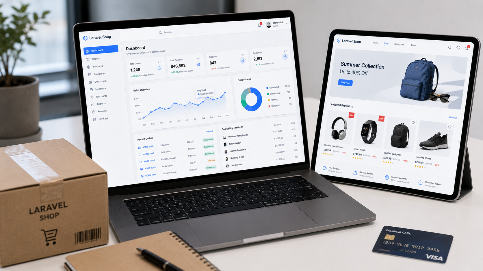 Laravel Ecommerce Development Services