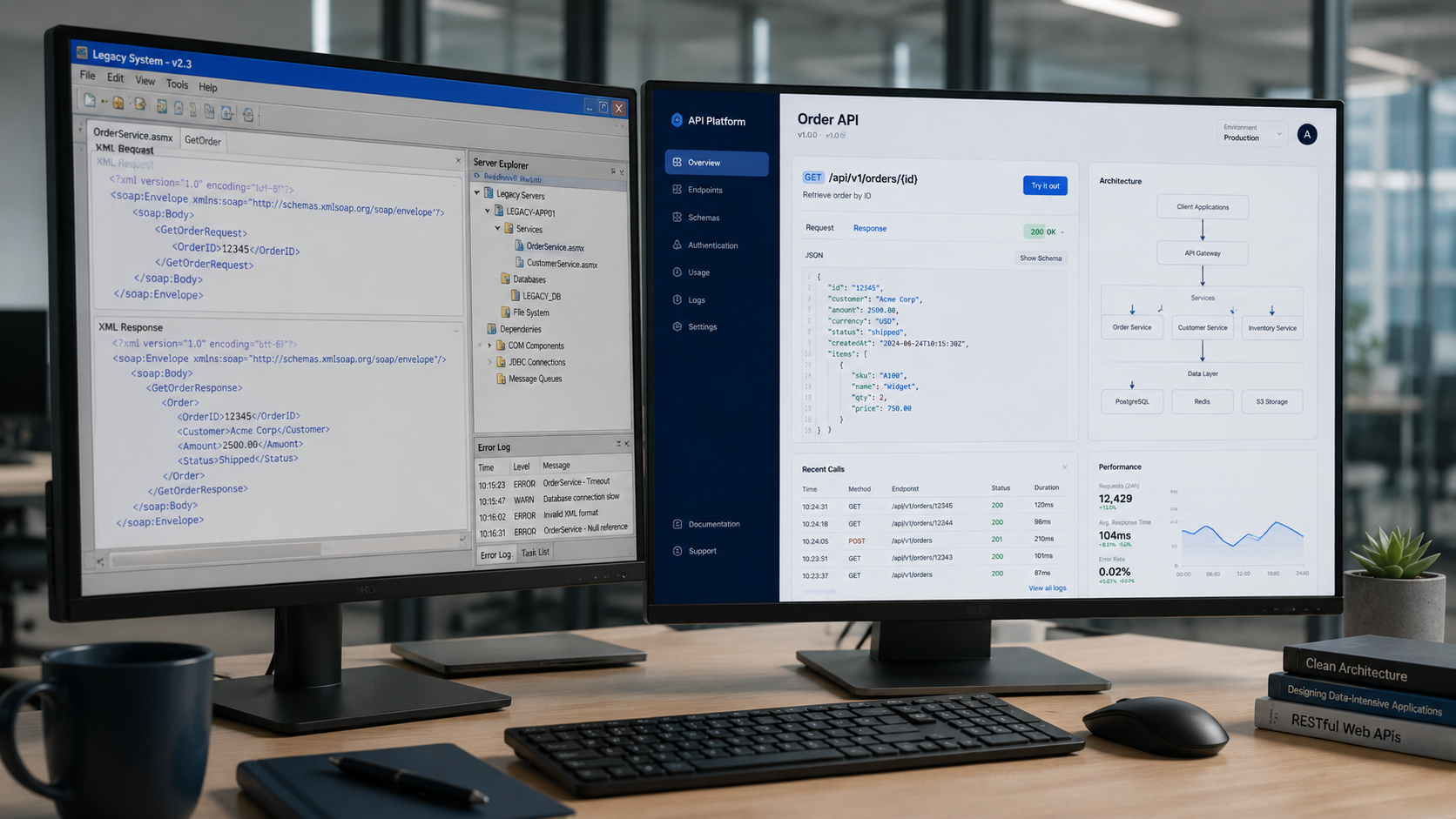 Legacy API Modernisation to REST