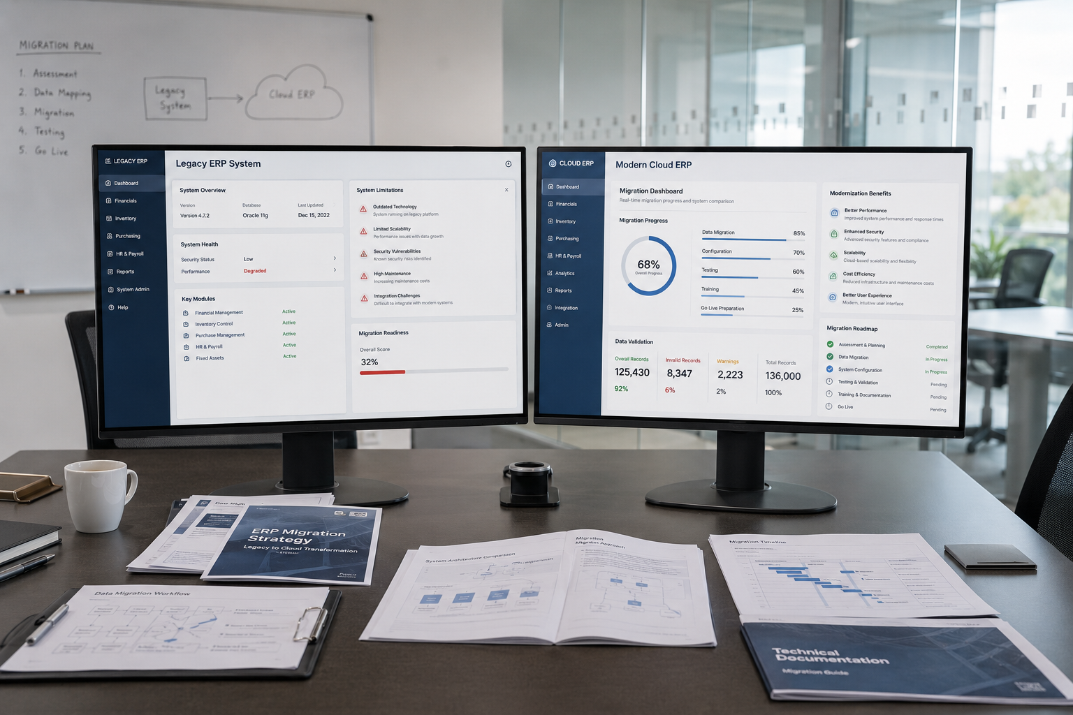Legacy ERP Migration & Modernisation