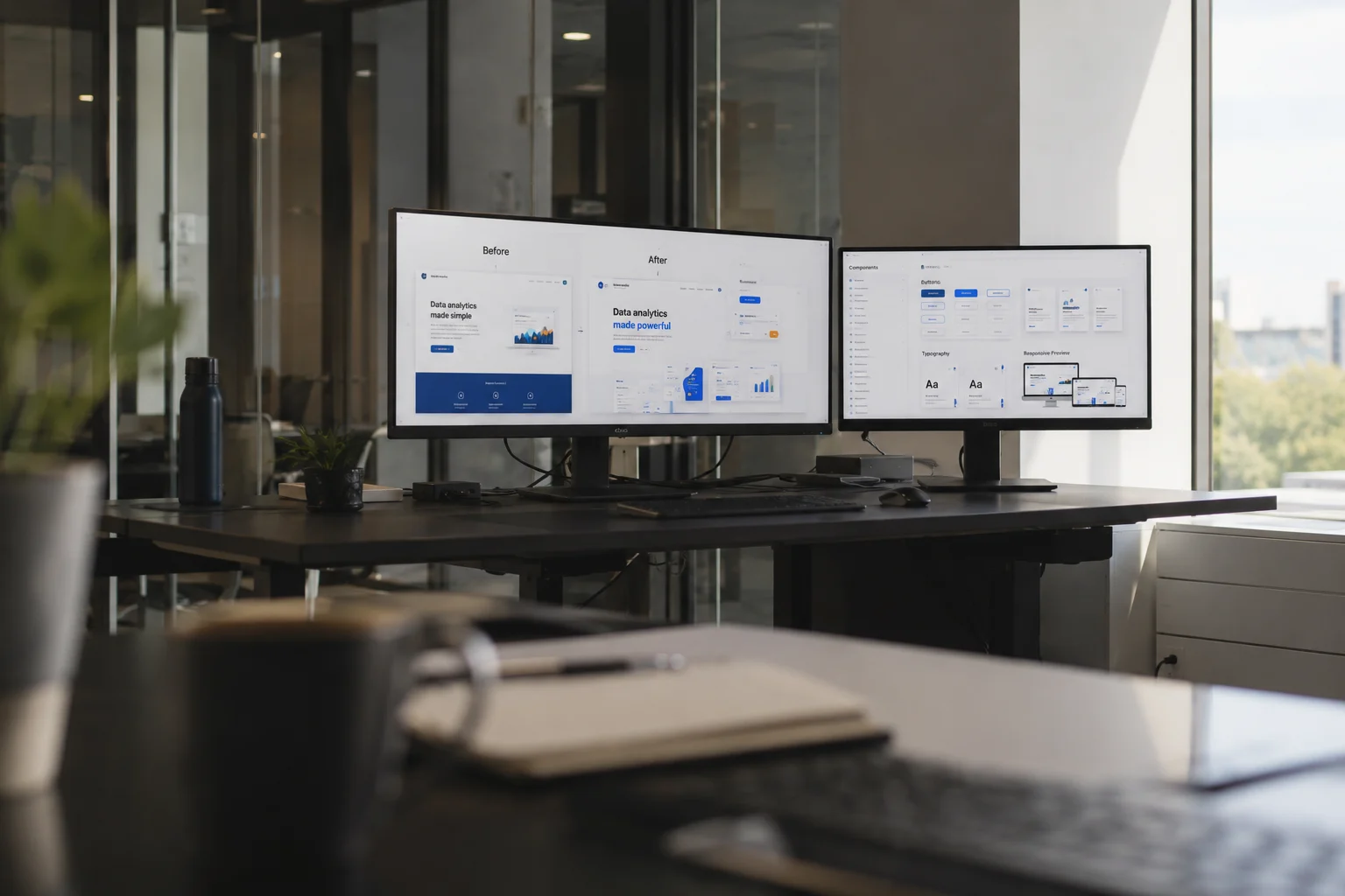 Legacy Front-End Modernization & Website Redesign