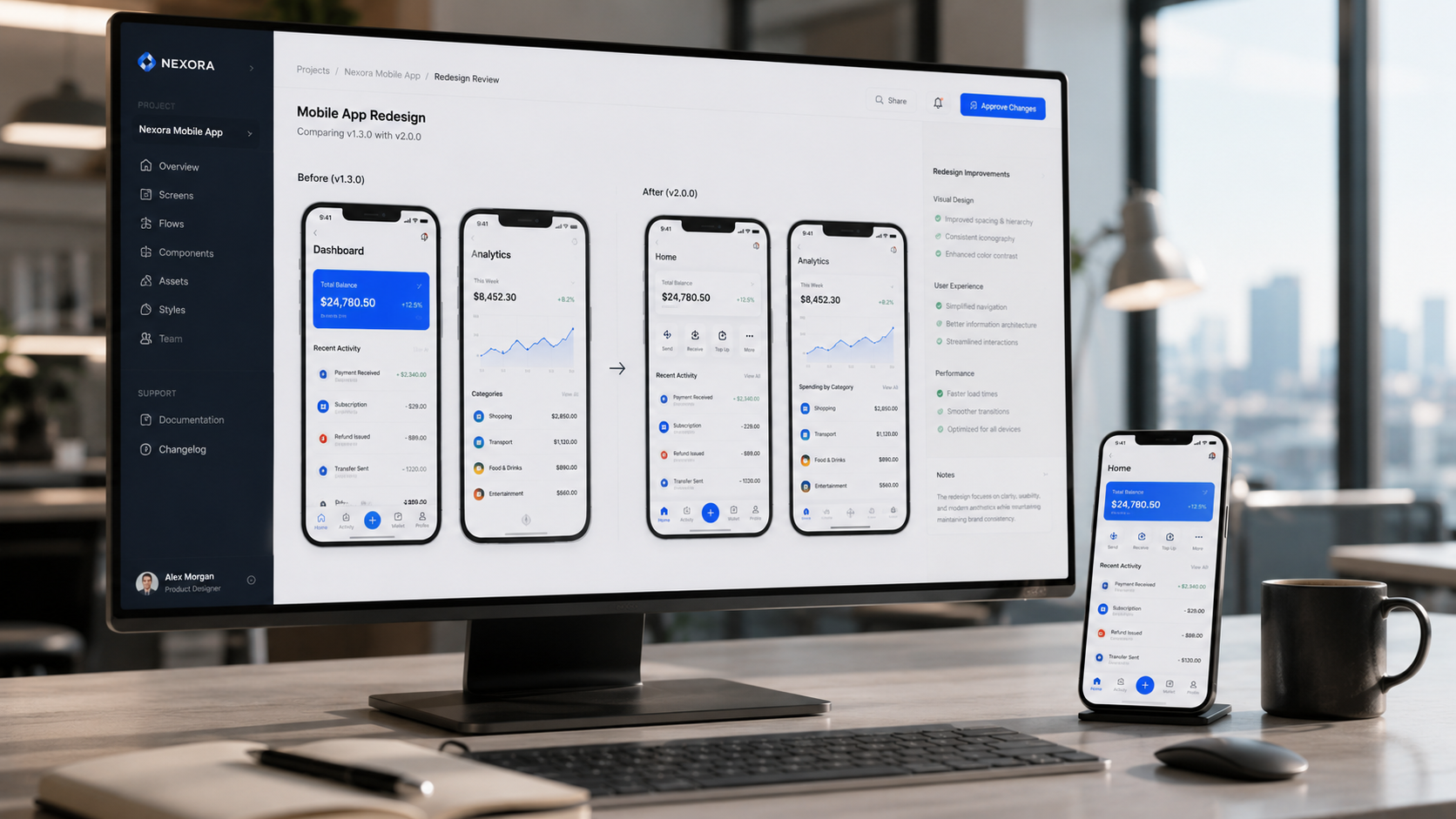 Mobile App Redesign Services