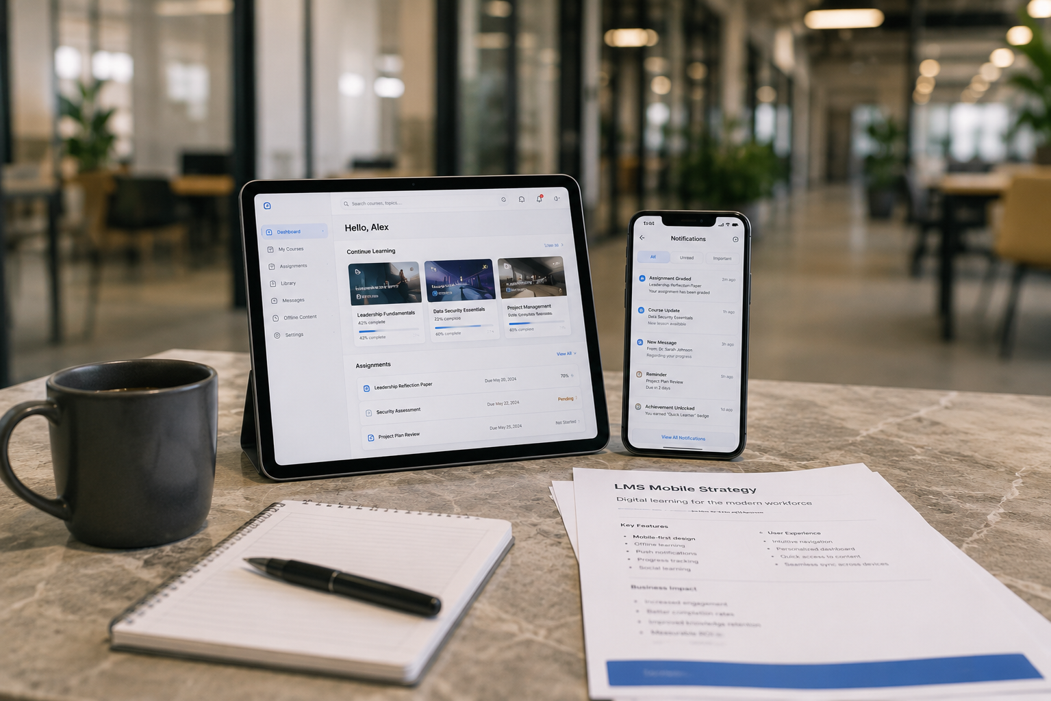Mobile Learning App Development