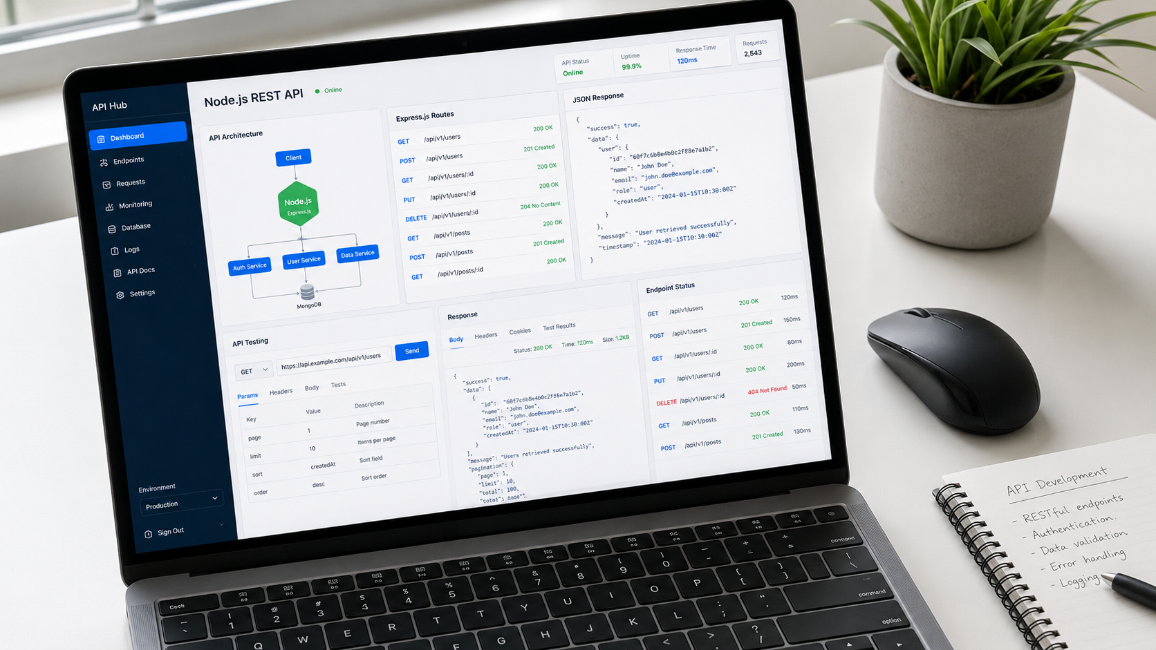 Node.js REST API Development