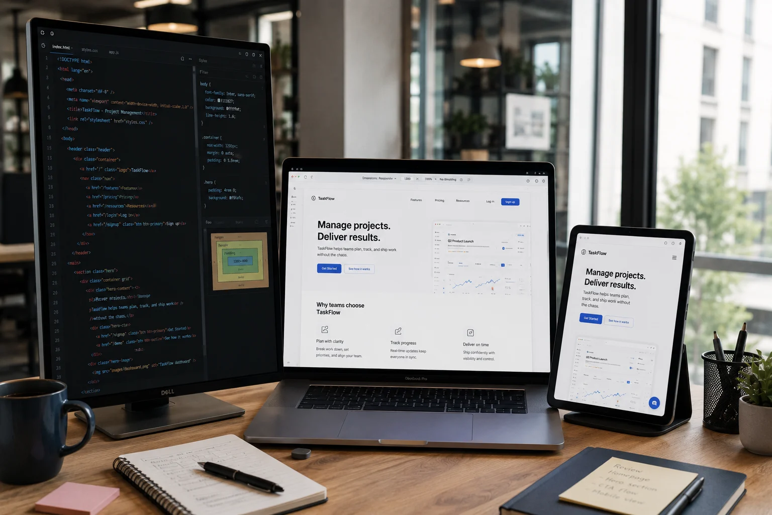 Responsive & Mobile-First HTML5 CSS3 Development