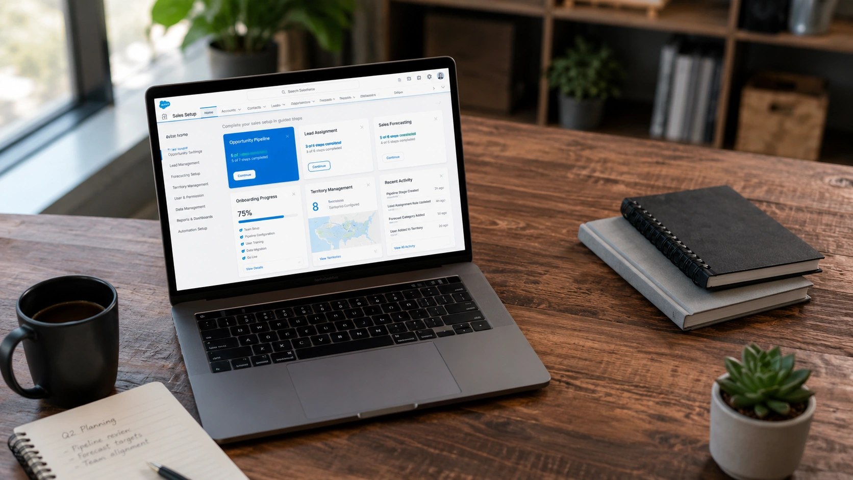 Salesforce CRM Implementation & Sales Cloud Setup