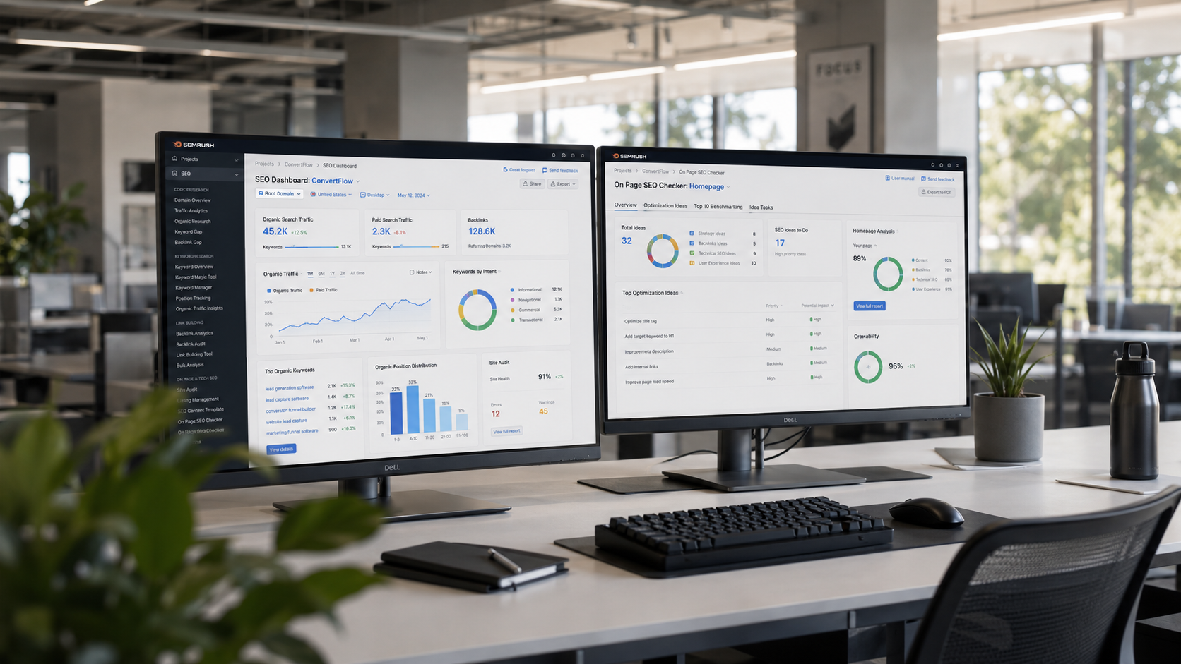 SEO-Friendly Homepage Design