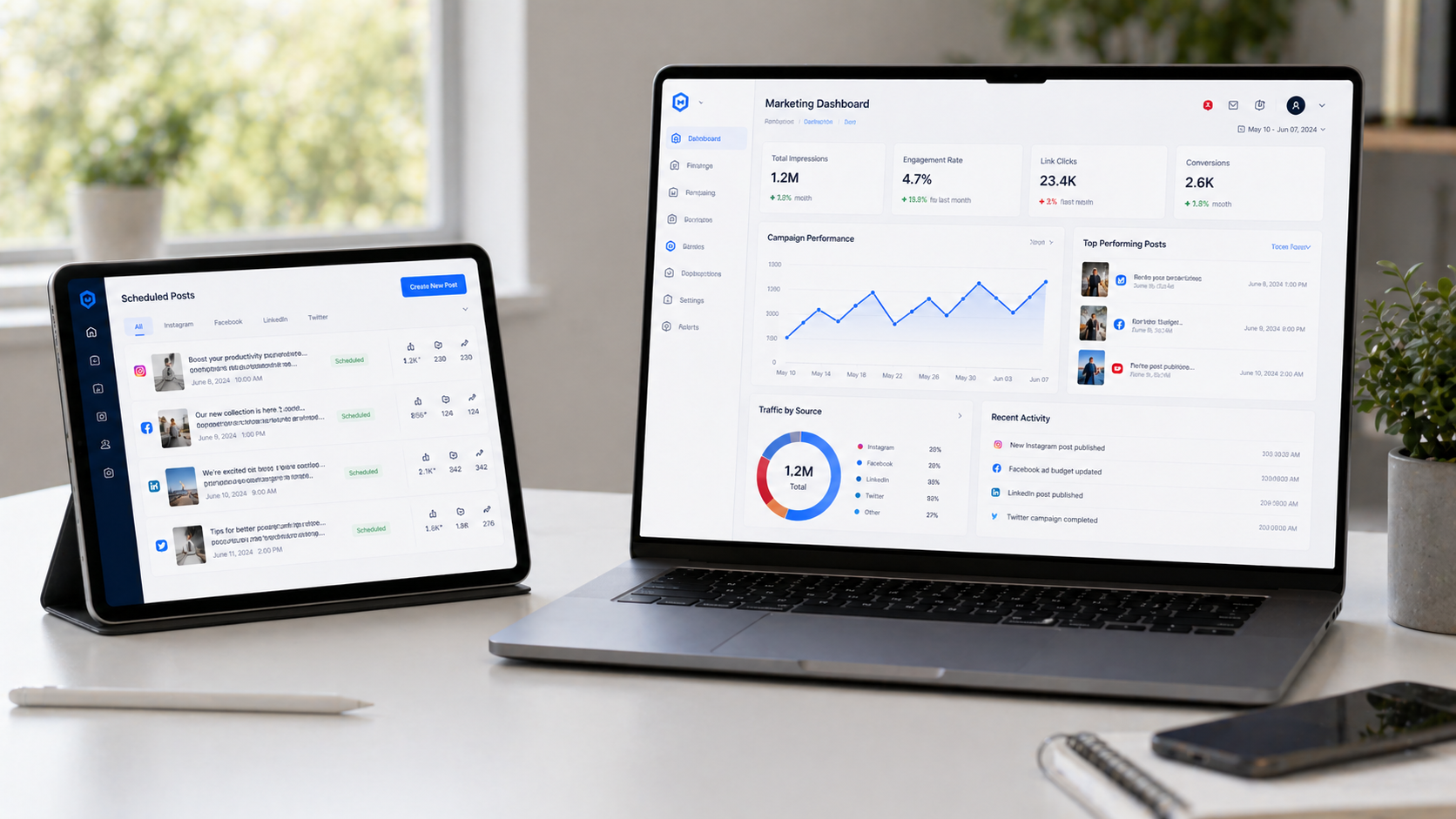 Social Media & Marketing API Integration