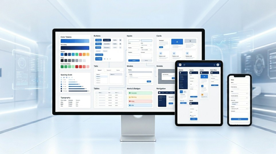 Tailwind CSS Component Library Development