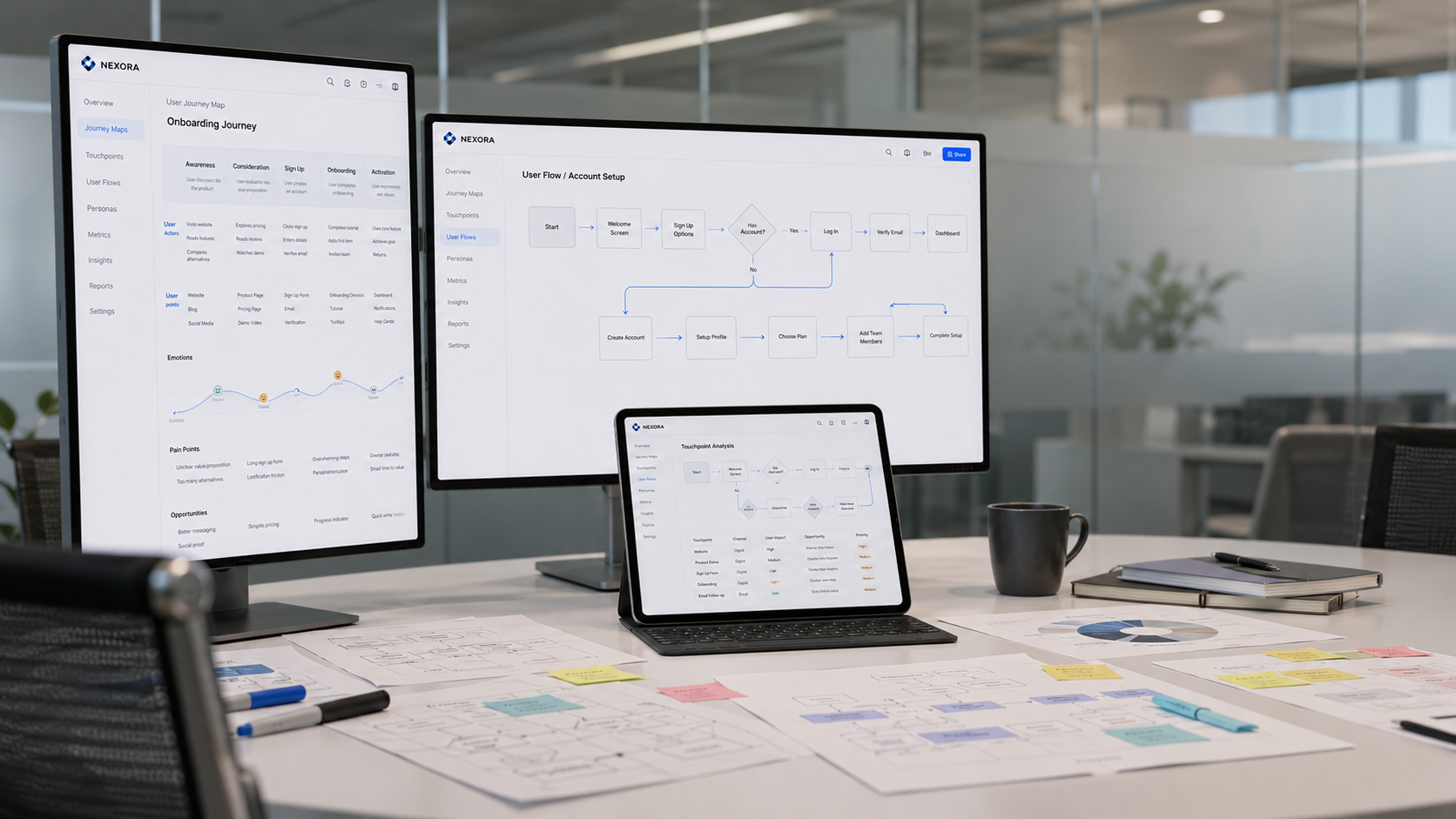 User Journey & Flow Mapping