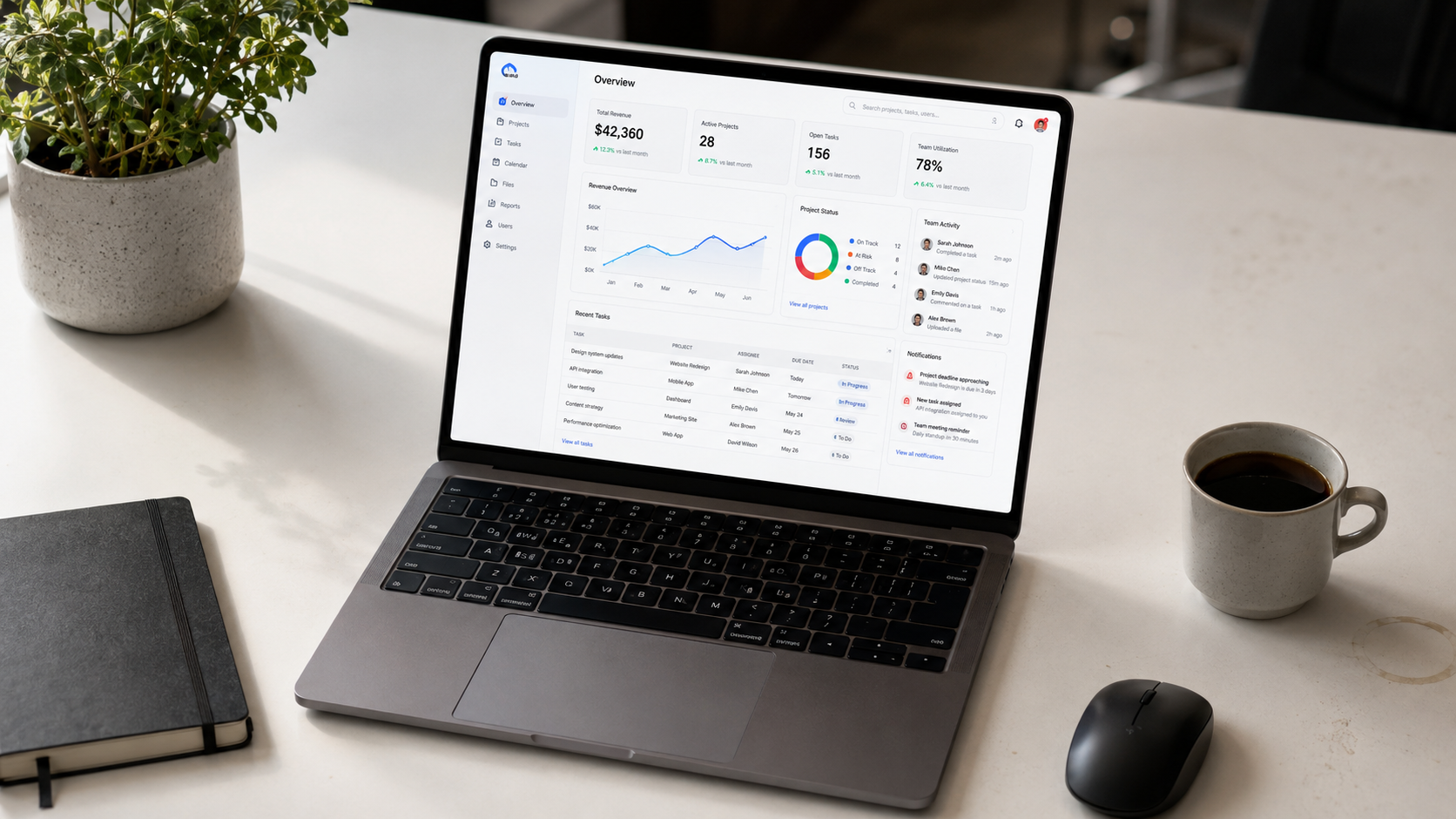 Web Application & Dashboard UI Design