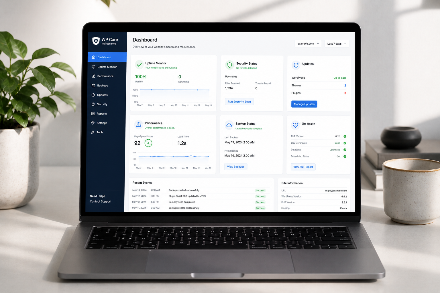 WordPress Maintenance & Support Services