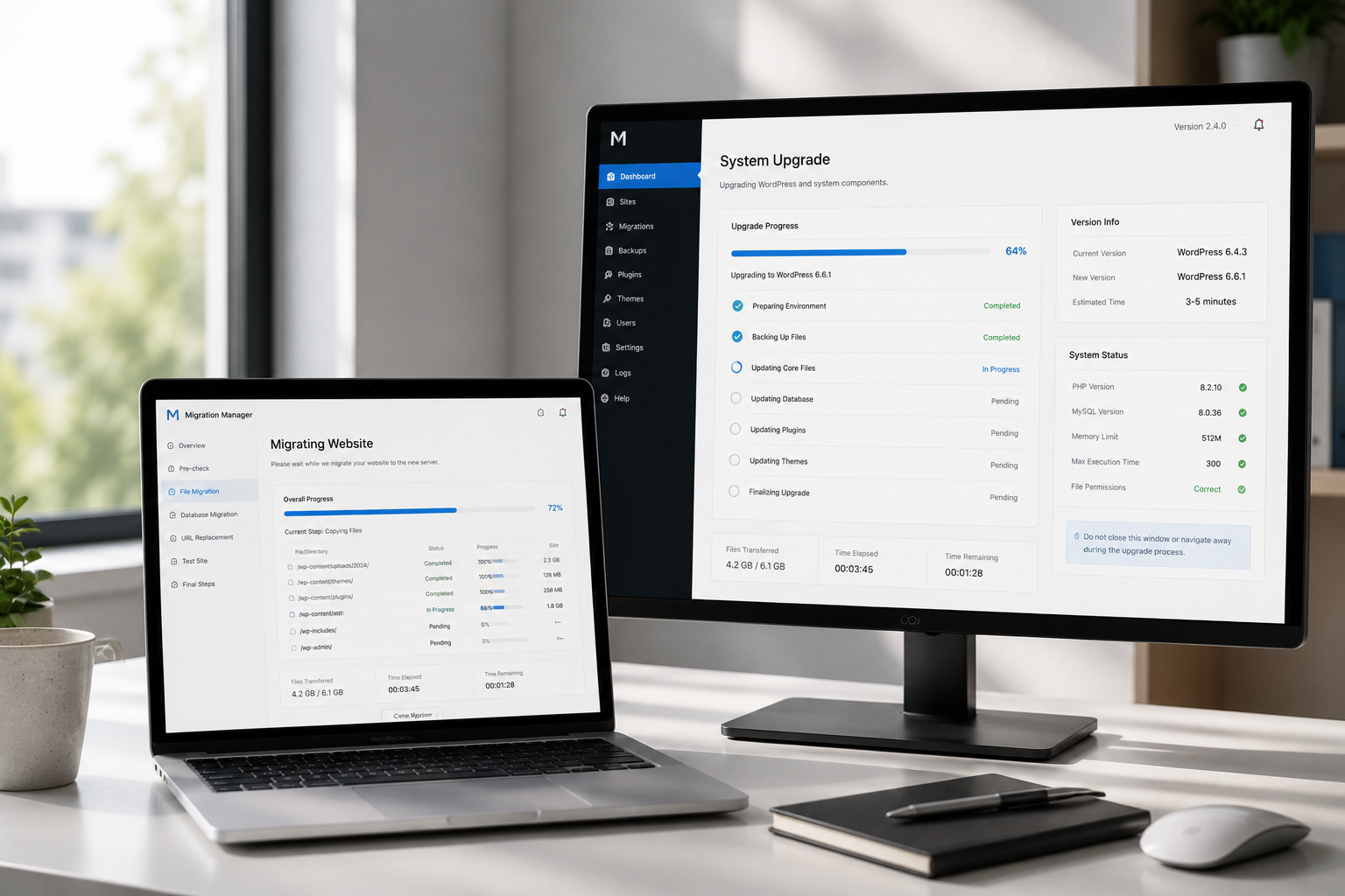 WordPress Migration & Upgrade Services