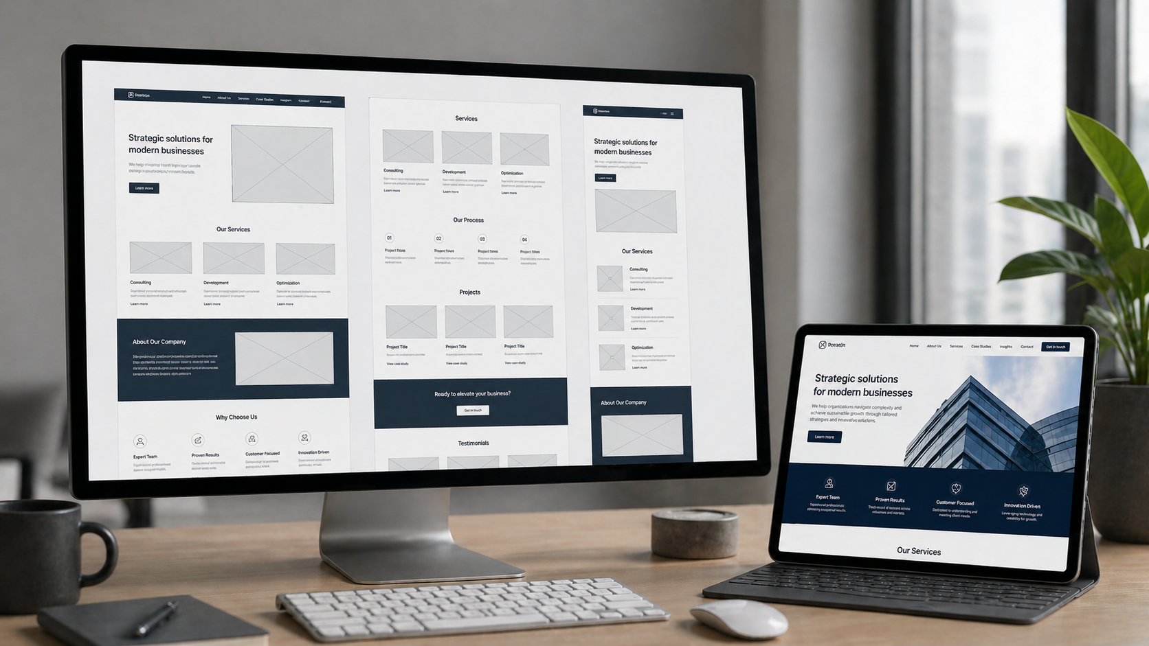 WordPress UI/UX Design Services