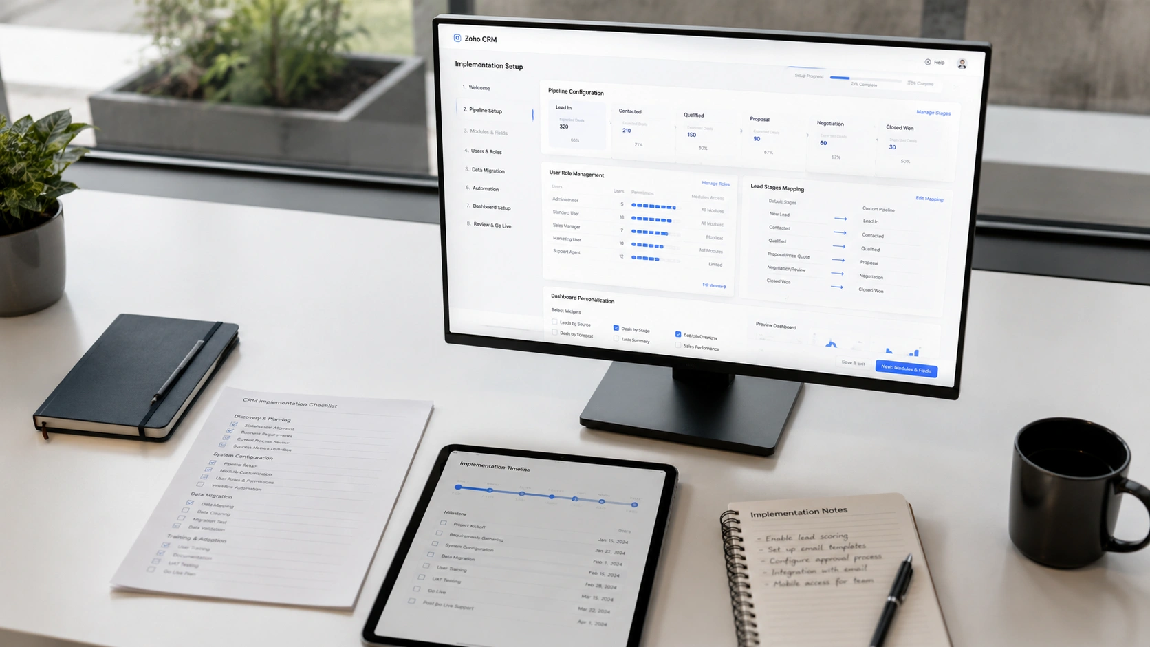 Zoho CRM Implementation & Configuration