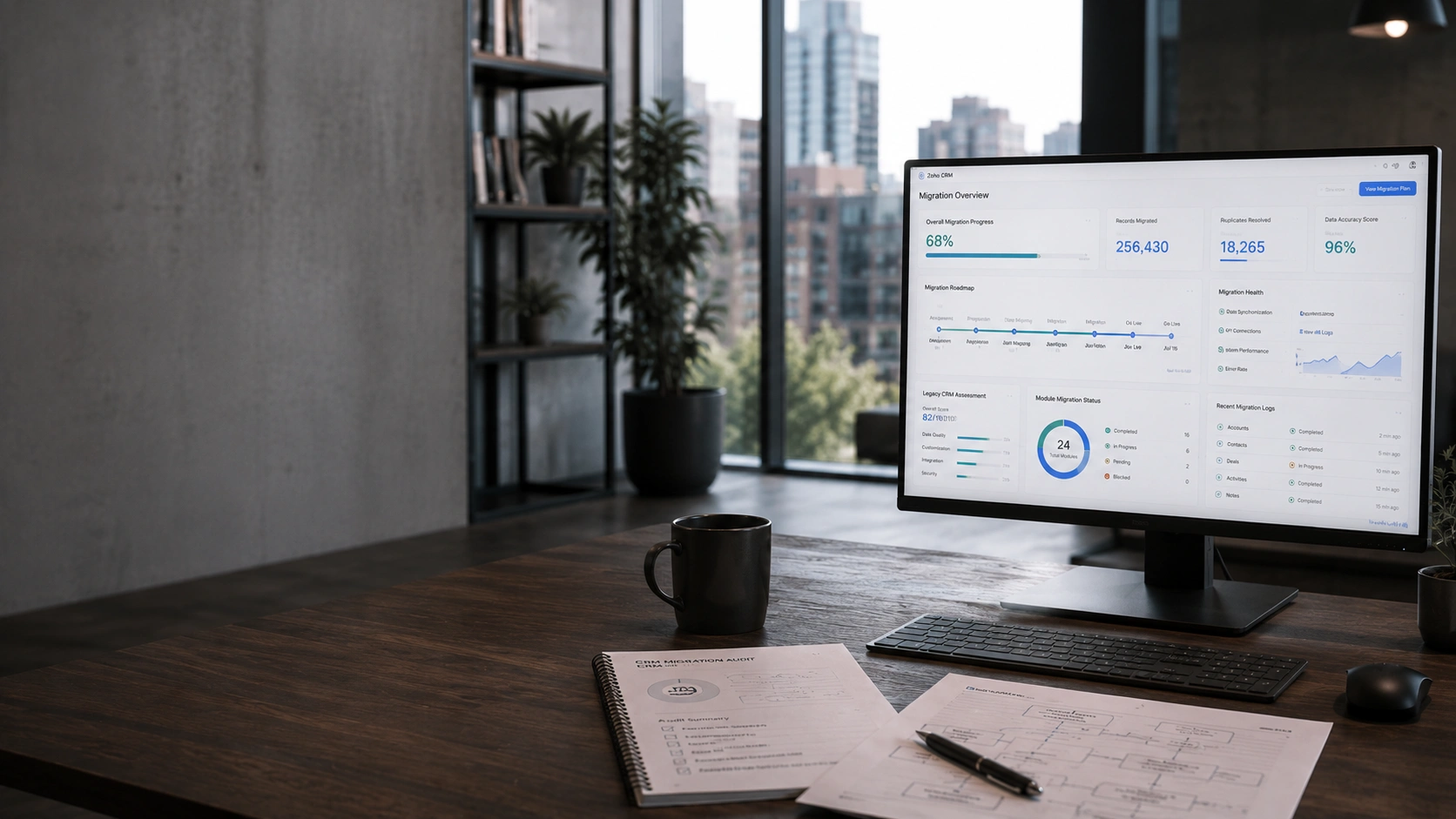 Zoho CRM Migration Services