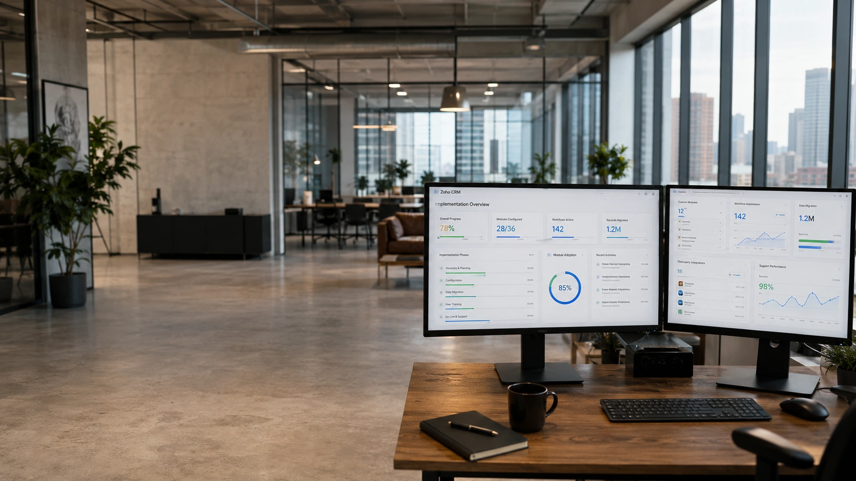 Zoho CRM Development Services
