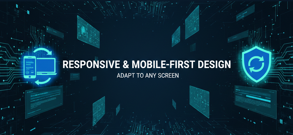 Responsive & Mobile-First Design